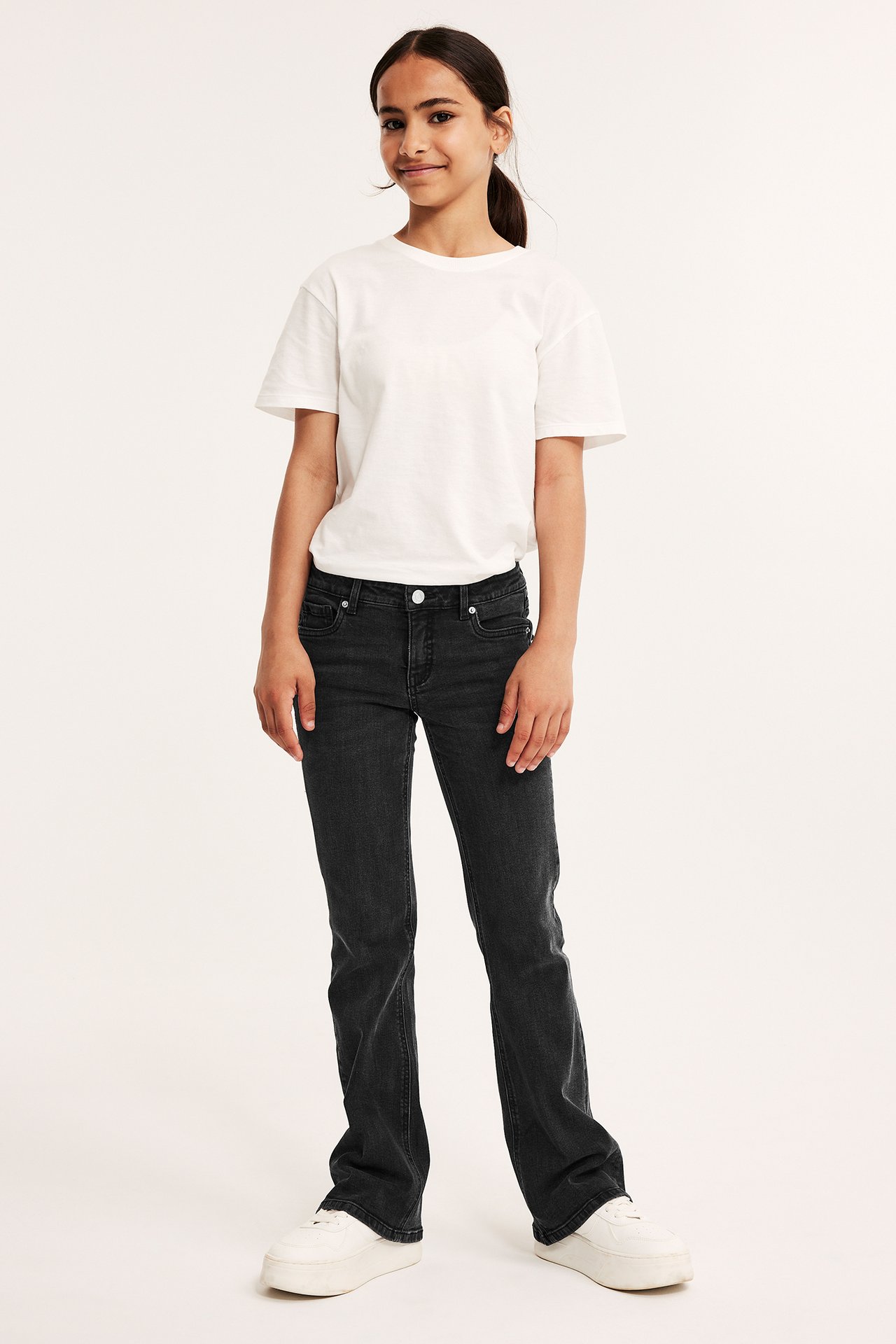 Bootcut jeans low waist