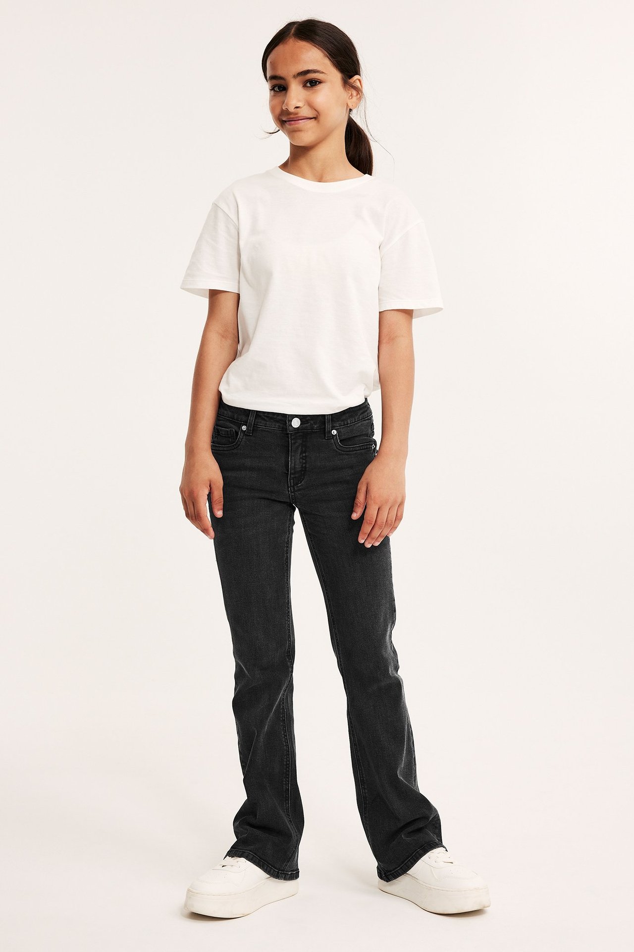 Bootcut jeans low waist