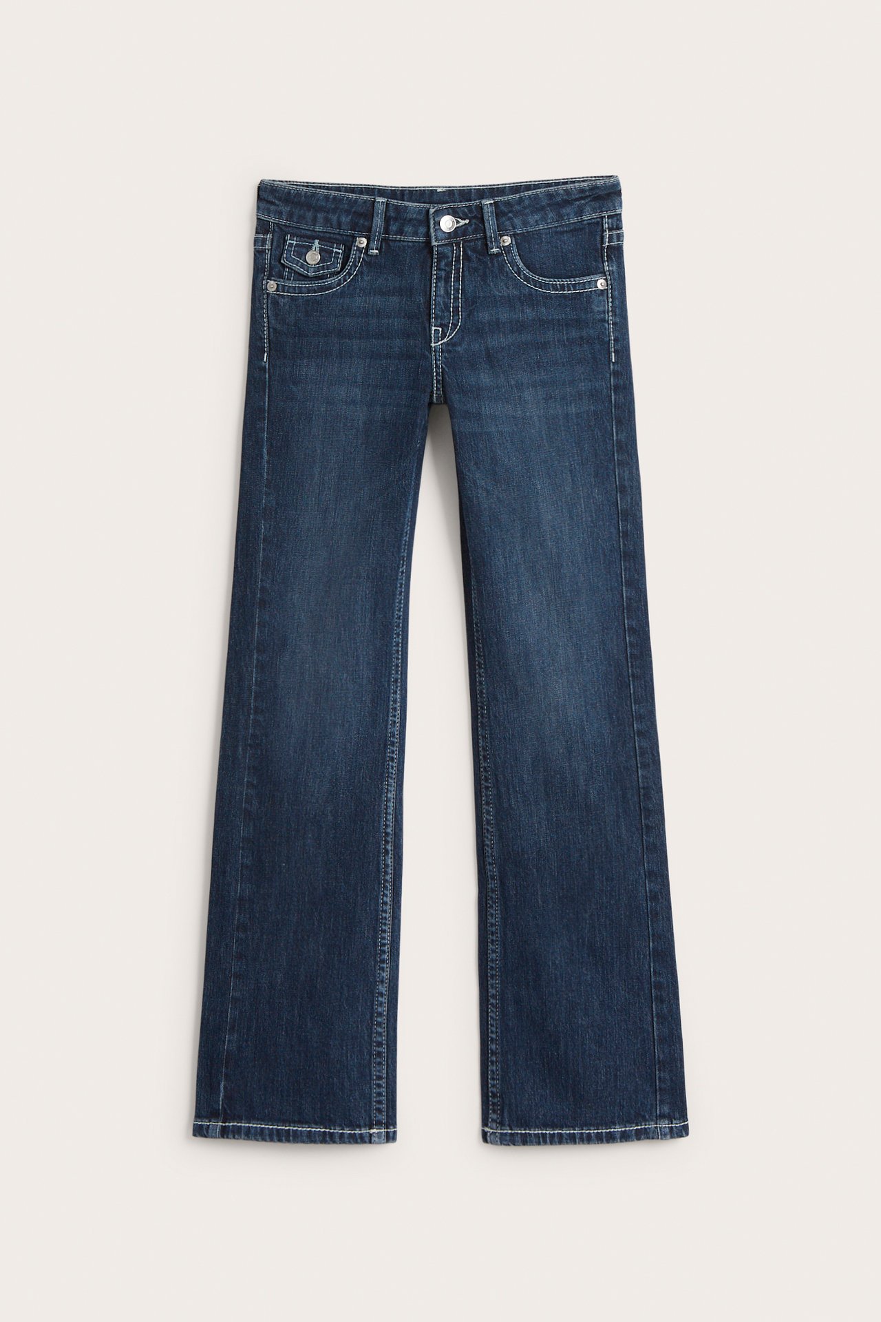 Bootcut jeans low waist