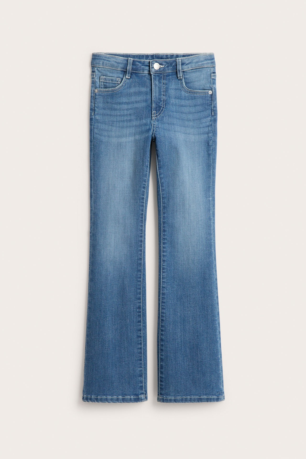 Bootcut jeans low waist