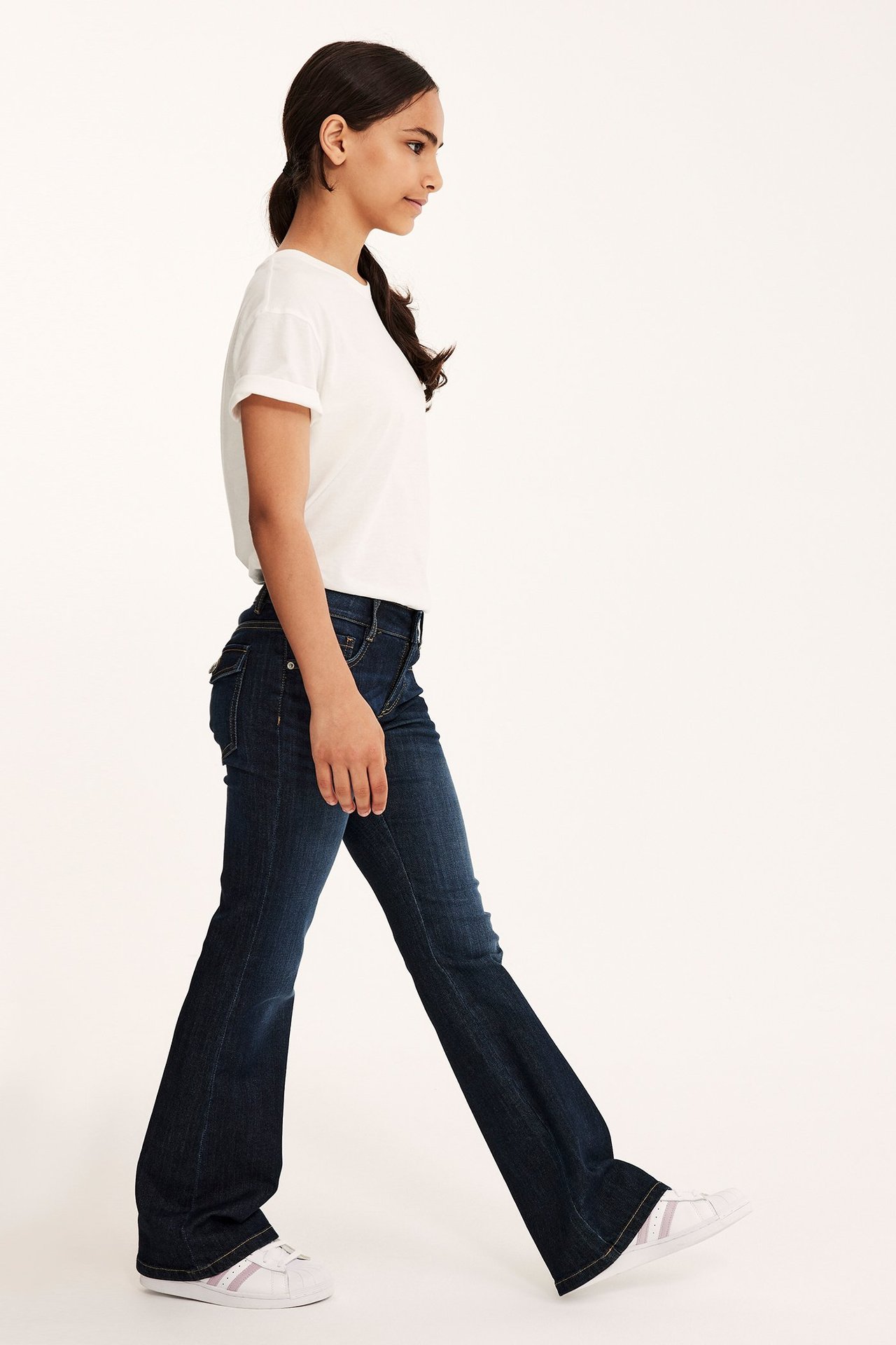 Bootcut jeans low waist