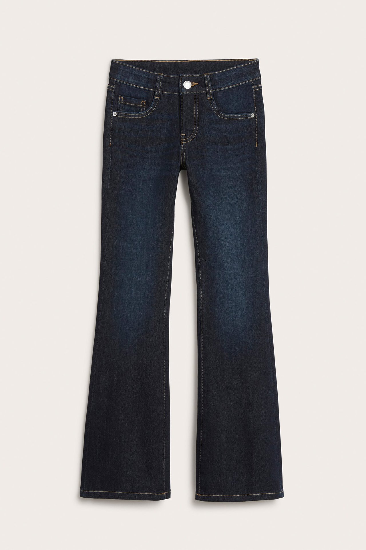 Bootcut jeans low waist