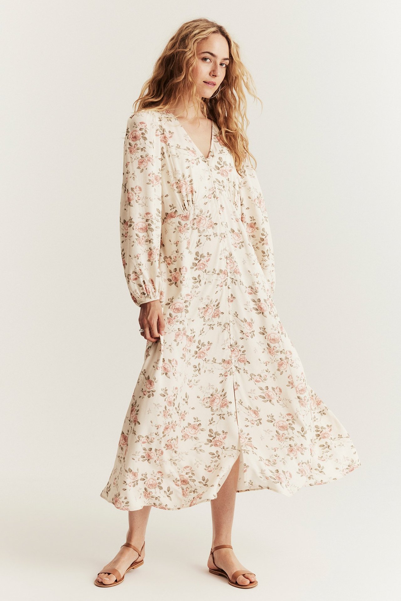 Blomstrete kjole Newbie Woman