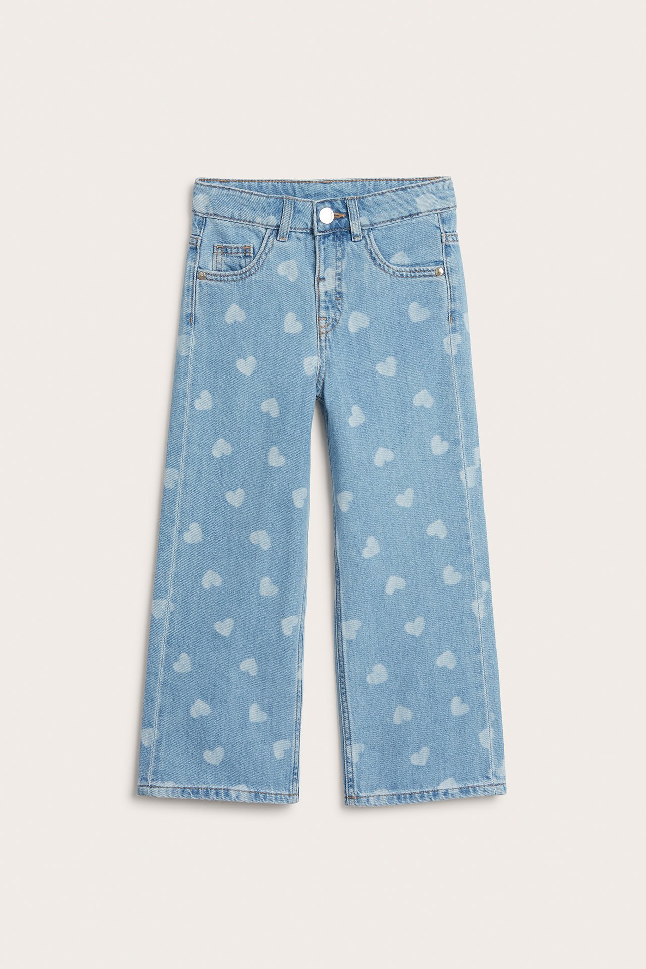 Wide jeans mid waist