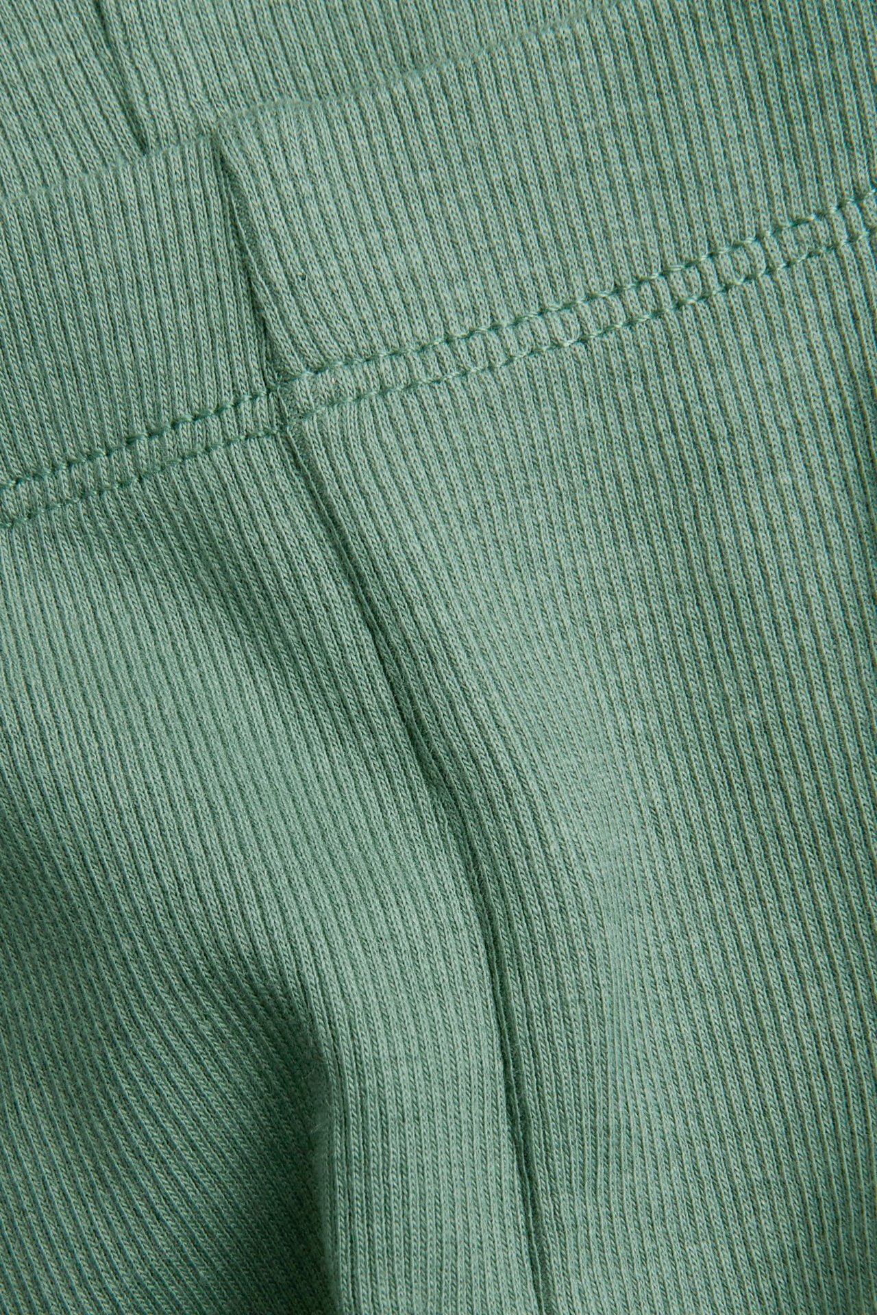 Prążkowane legginsy