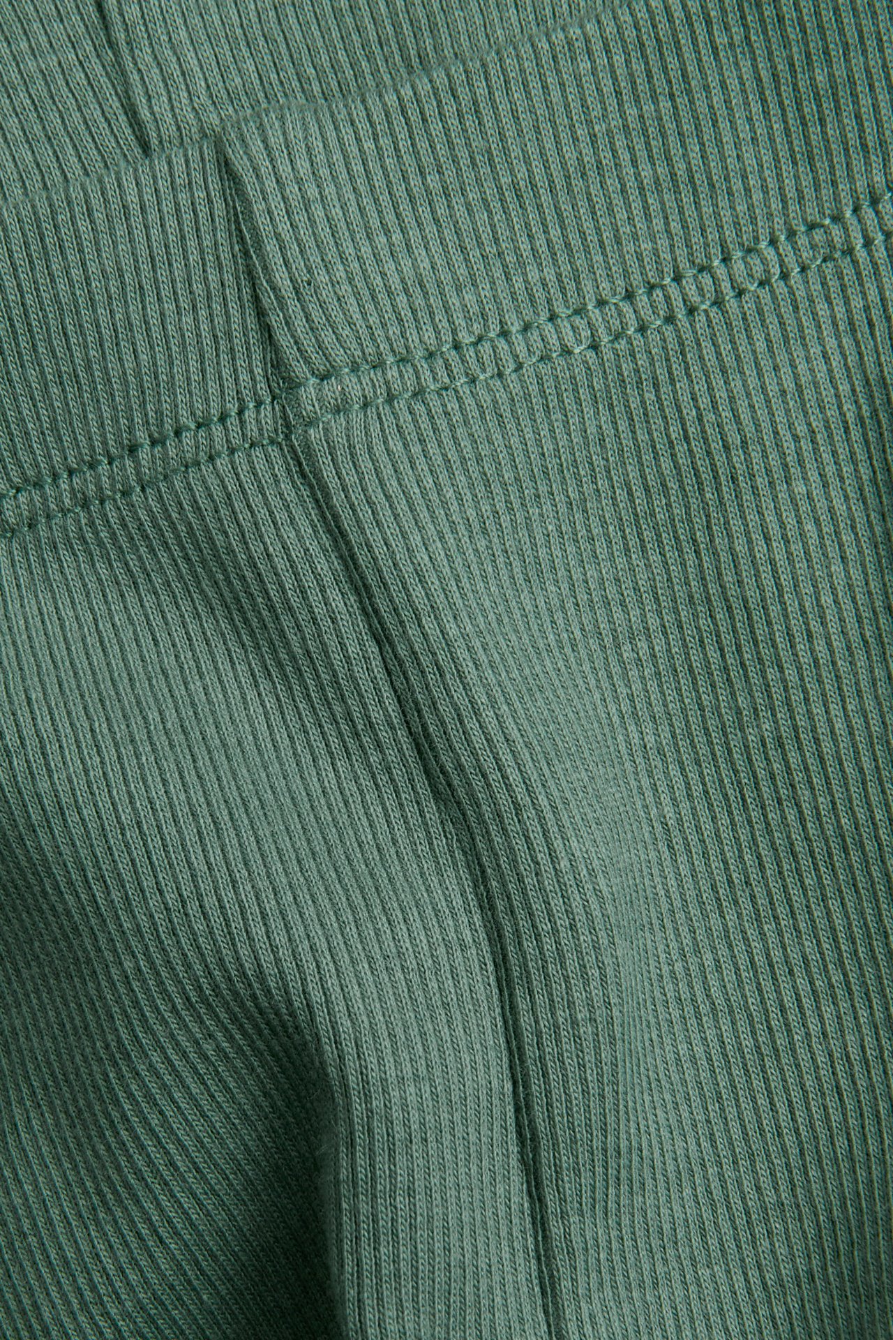 Prążkowane legginsy