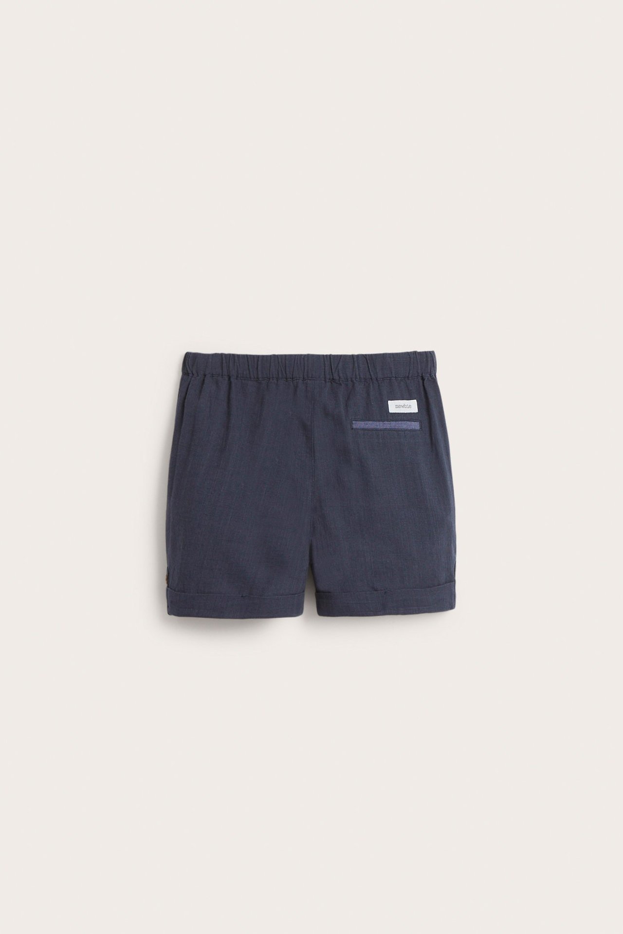 Vevd shorts med lommer