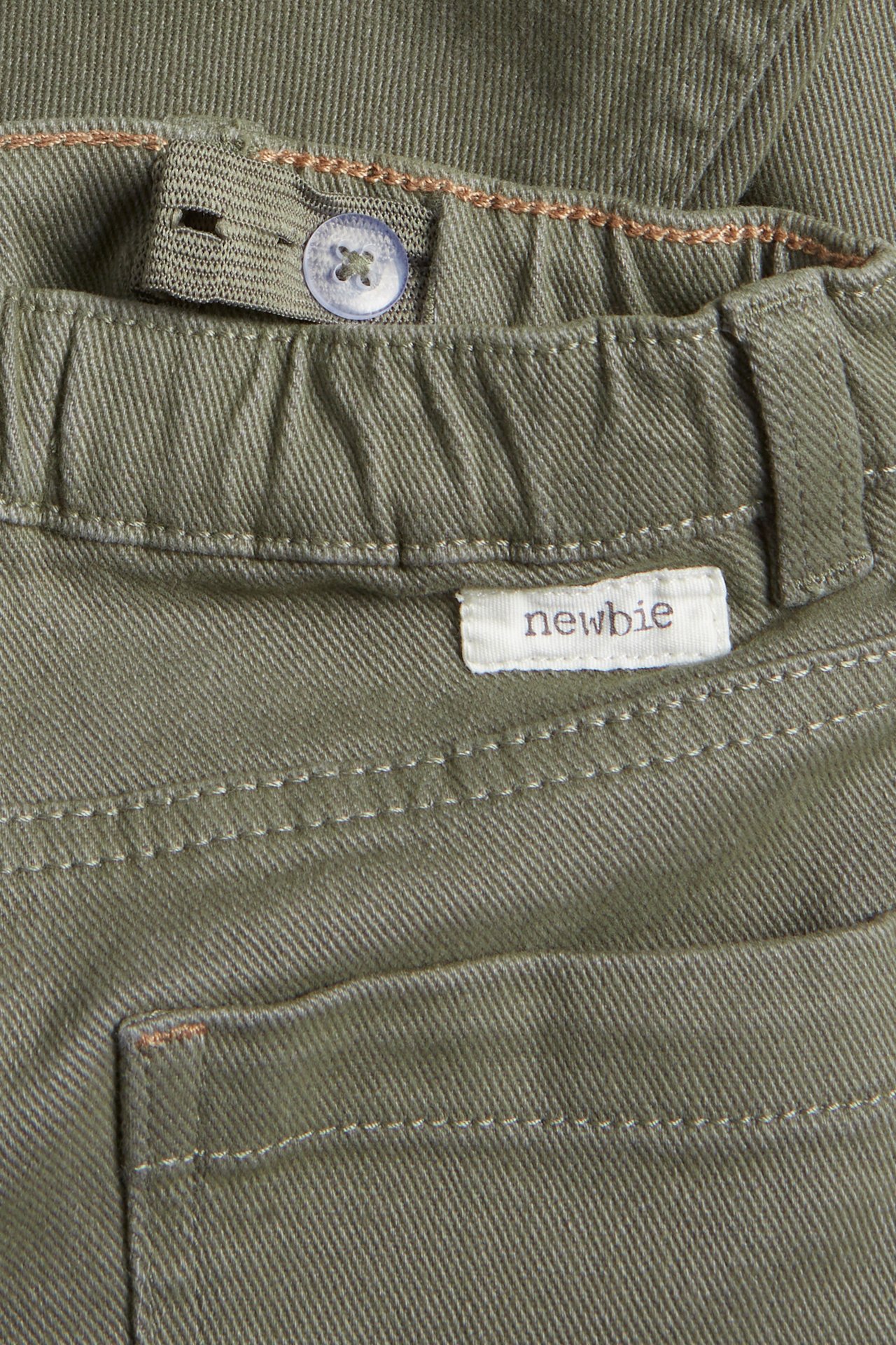Spodnie z tkaniny twill