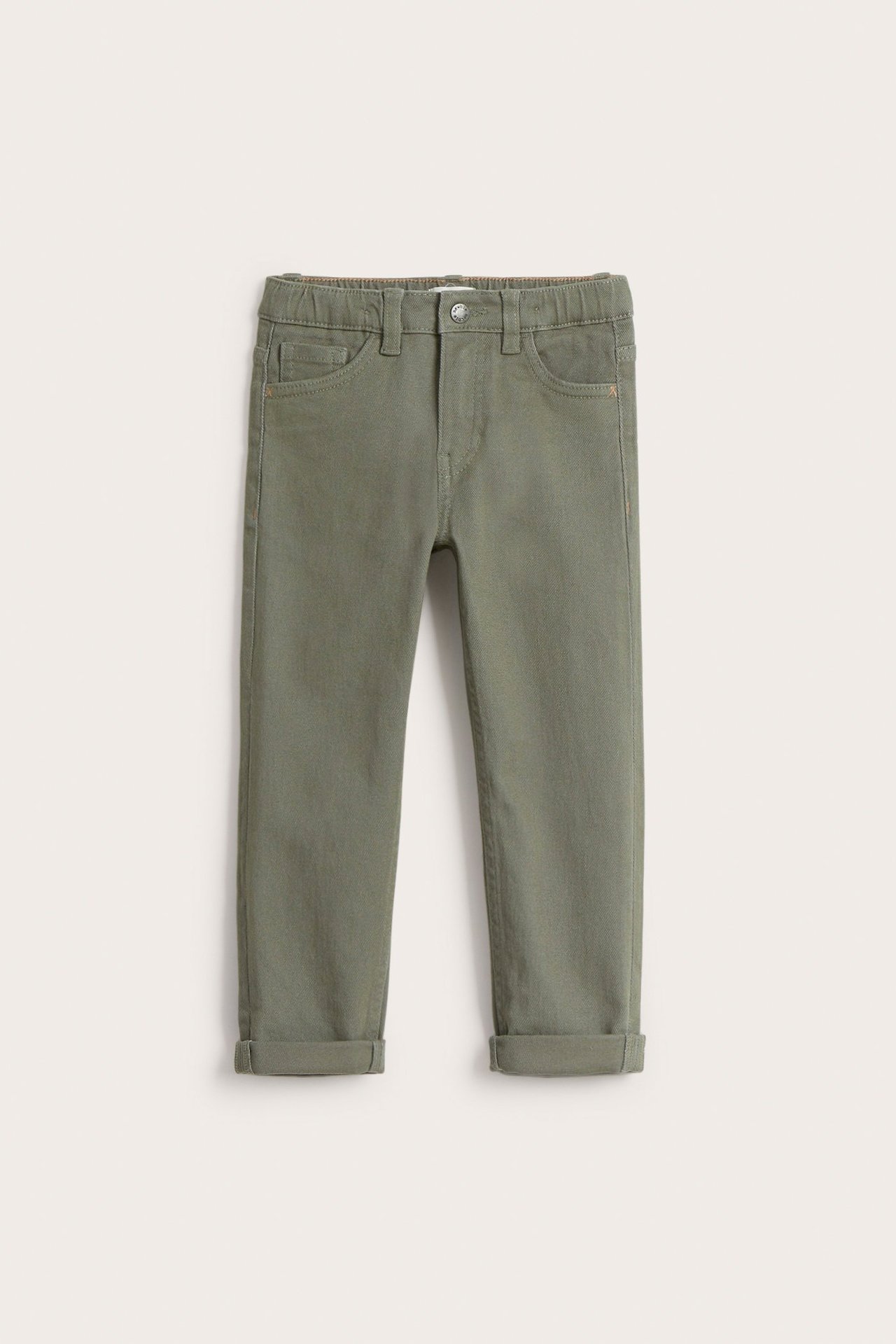 Spodnie z tkaniny twill