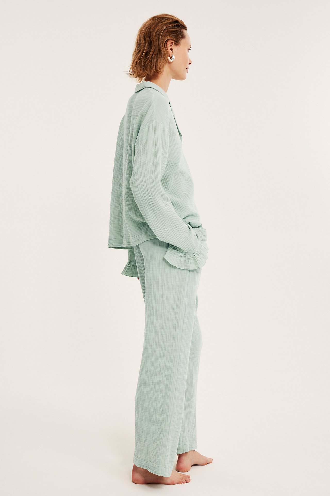 Pyjamasbyxa - Ljusgrön - 6