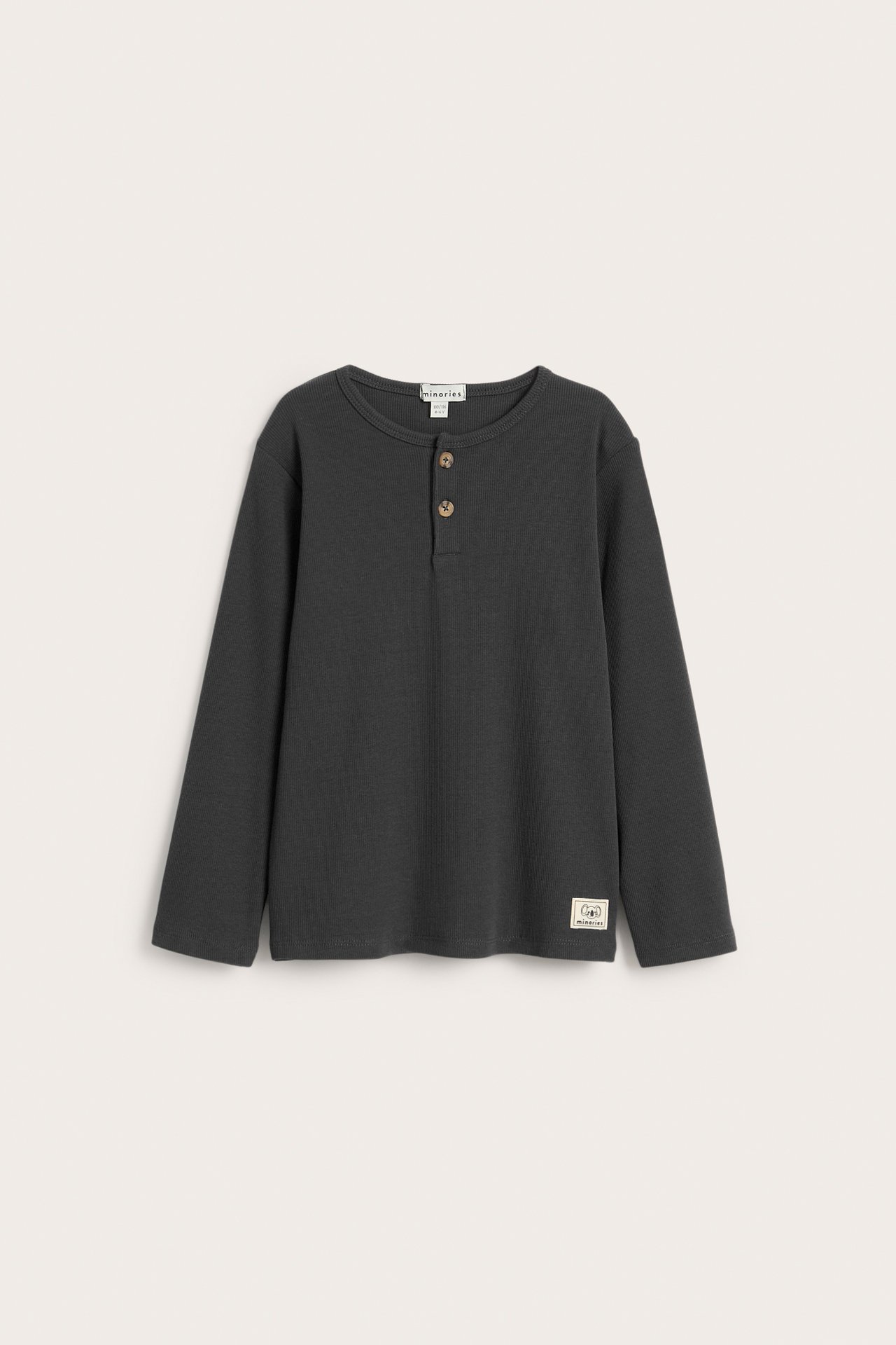 Langermet ribbestrikket topp