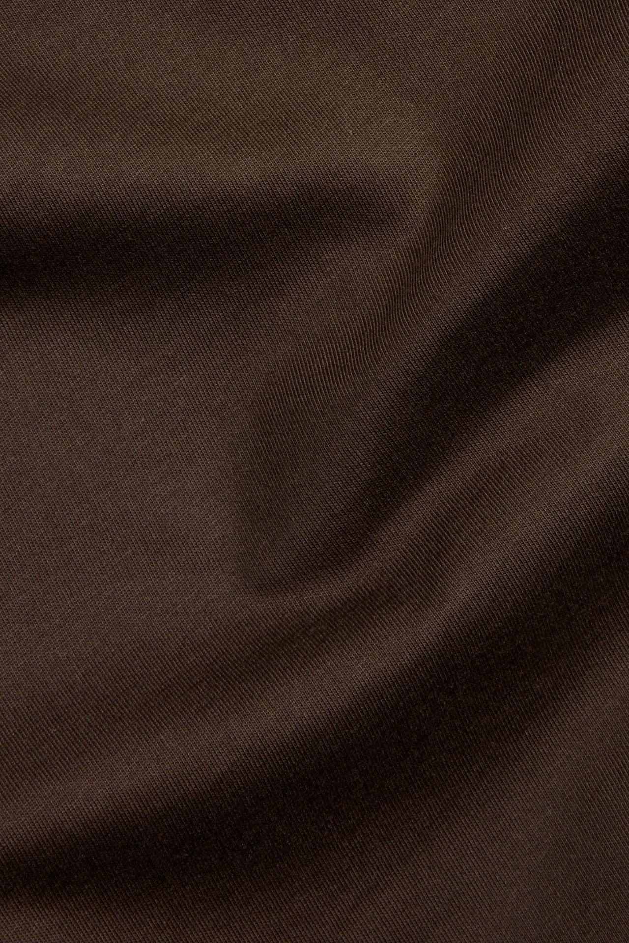 Rundhalsad t-shirt - Brun - 4