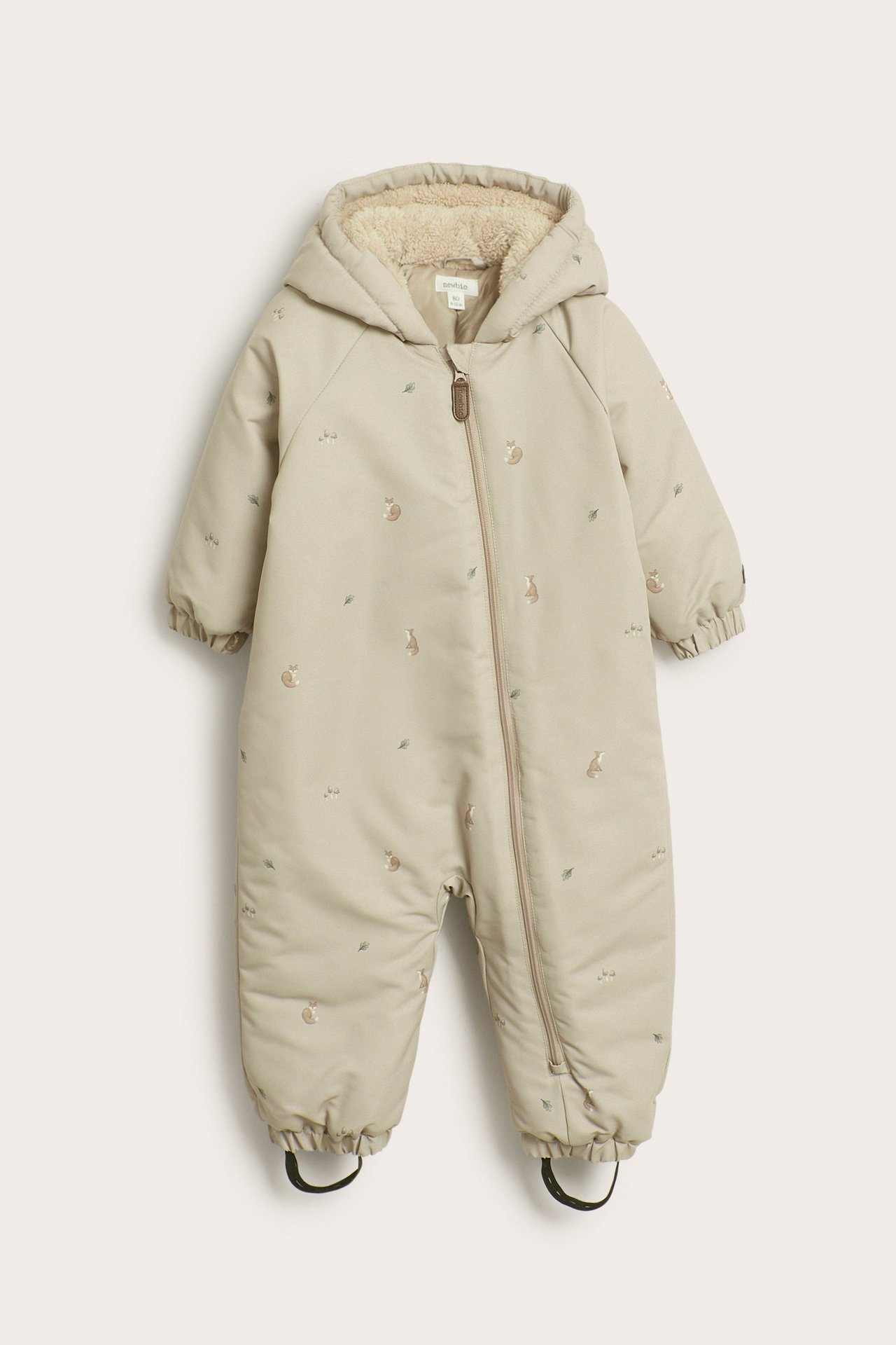 Vindtett parkdress med rever
