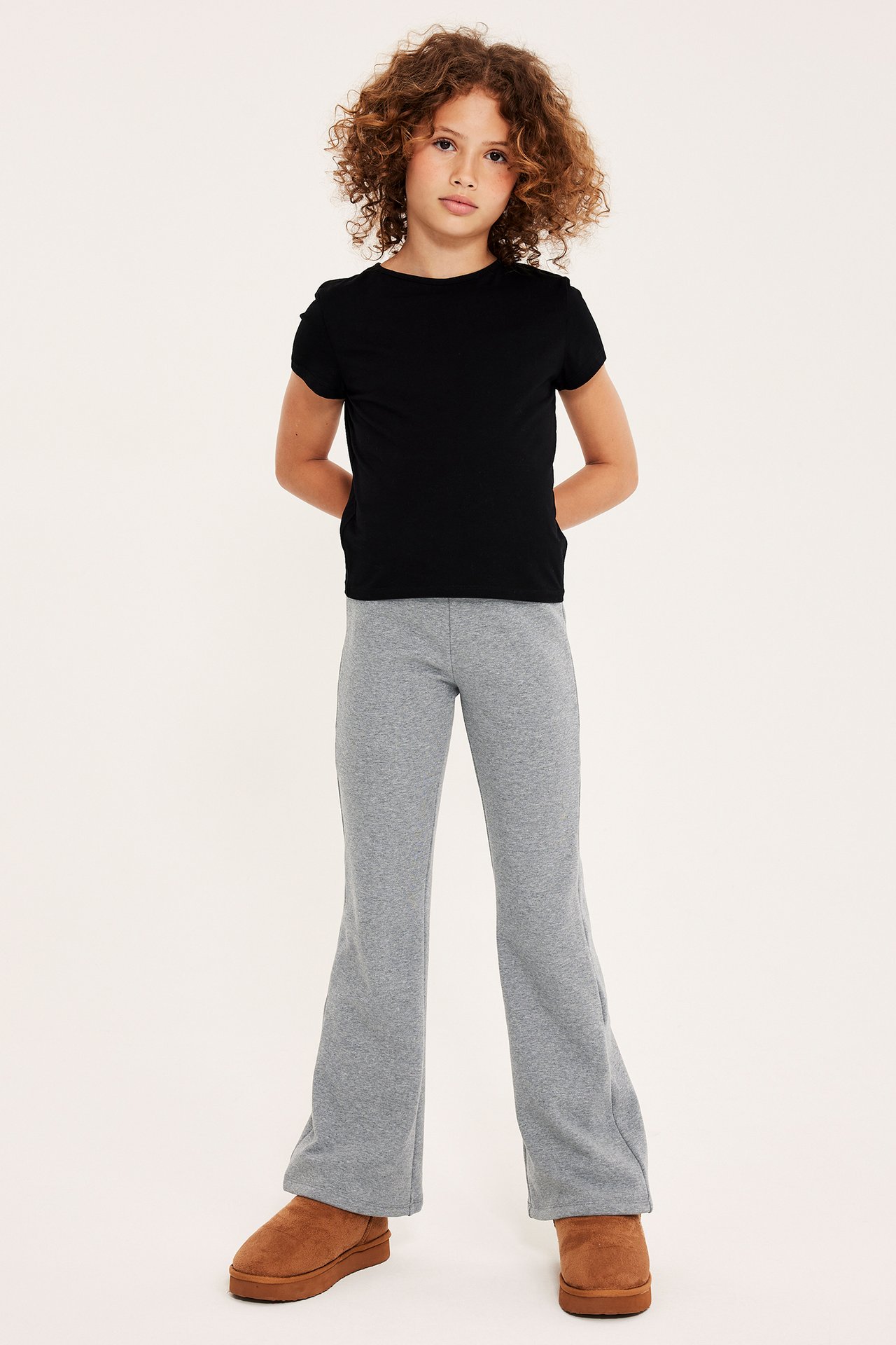 Varmende leggings - Lysegrå - 5