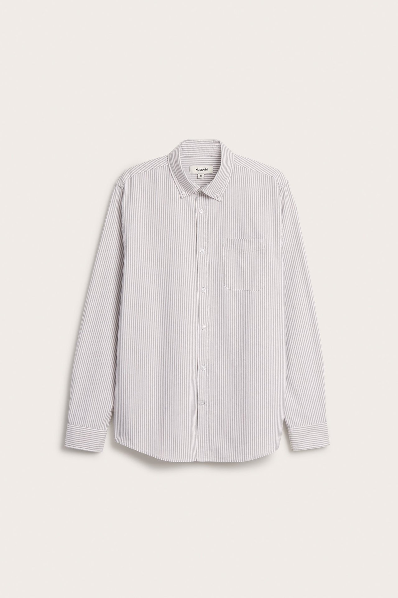Randig oxfordskjorta regular fit