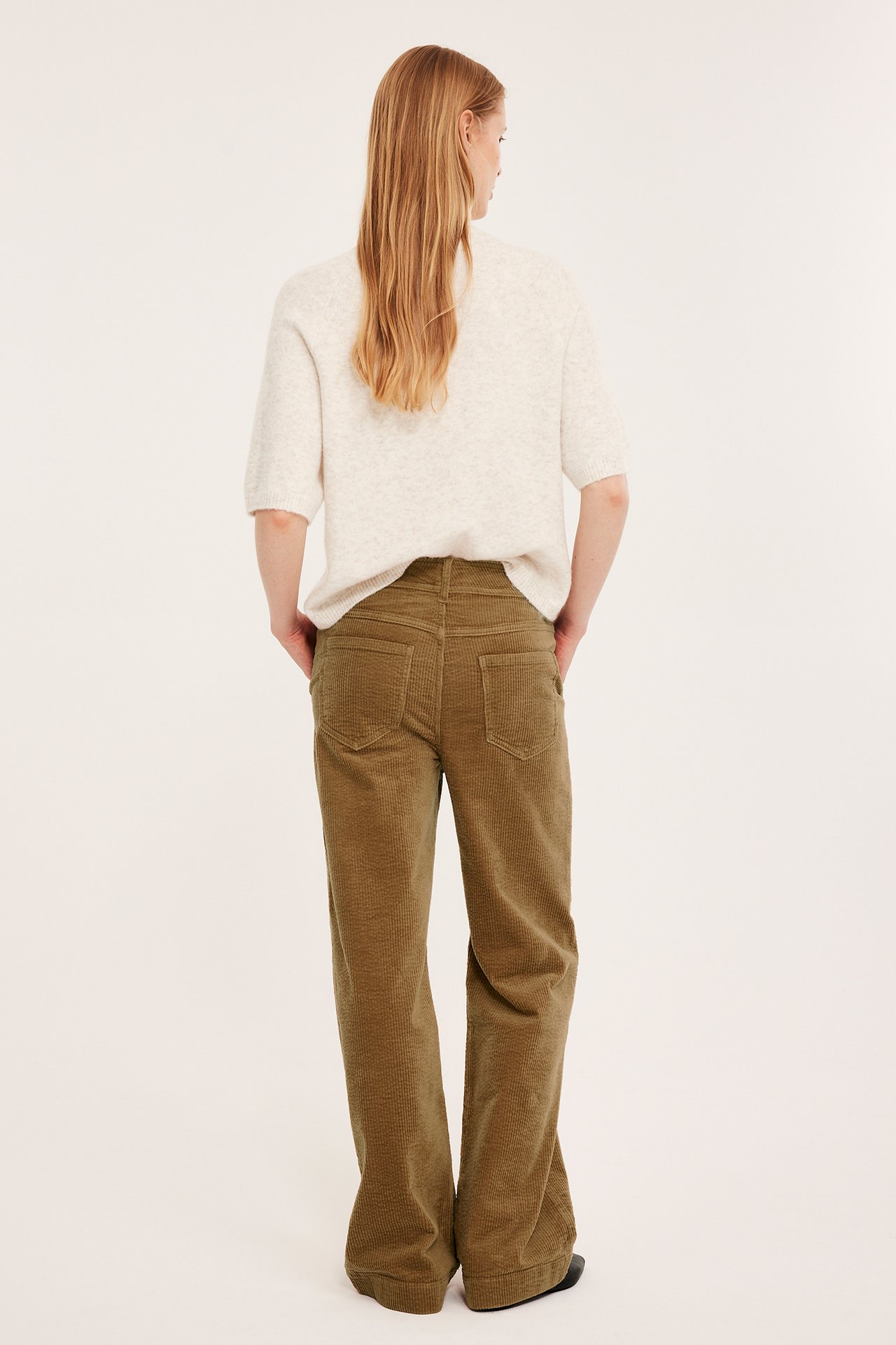 Manchesterbukse - Beige - 6