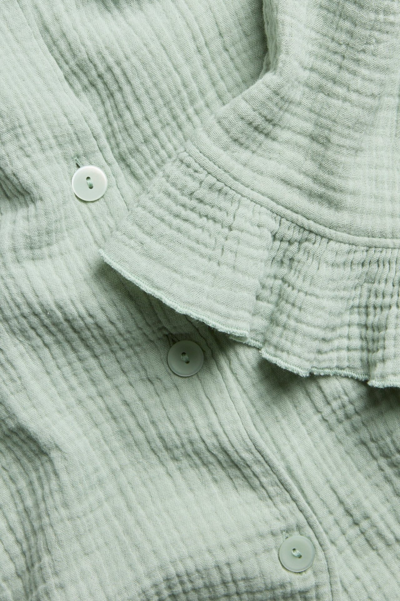 Pyjamasskjorta - Ljusgrön - 4