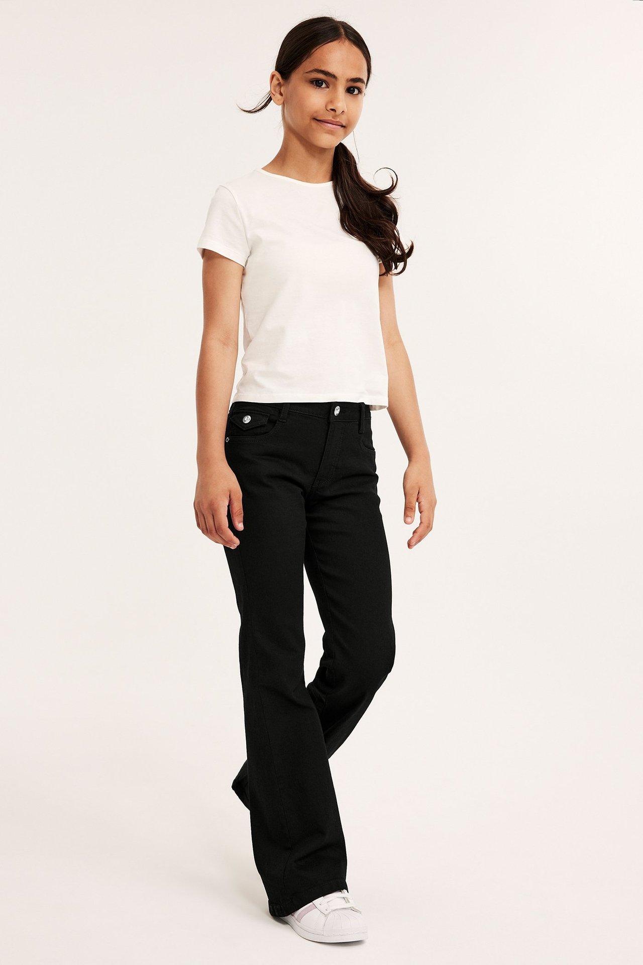 Bootcut jeans low waist