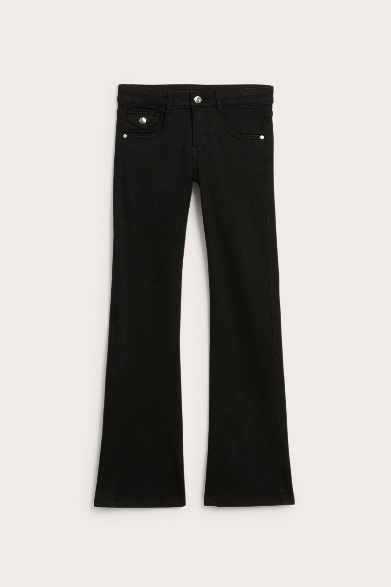 Bootcut jeans low waist