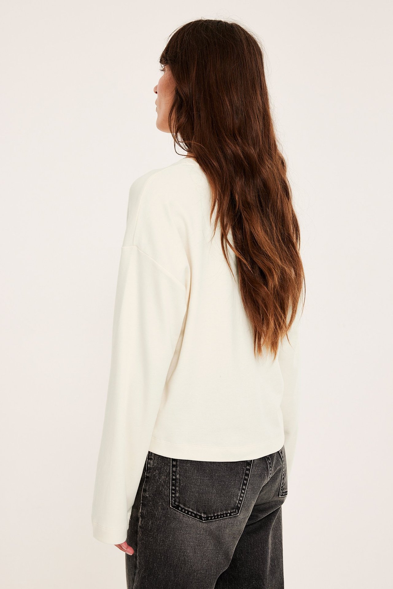 Långärmad t-shirt - Offwhite - 6