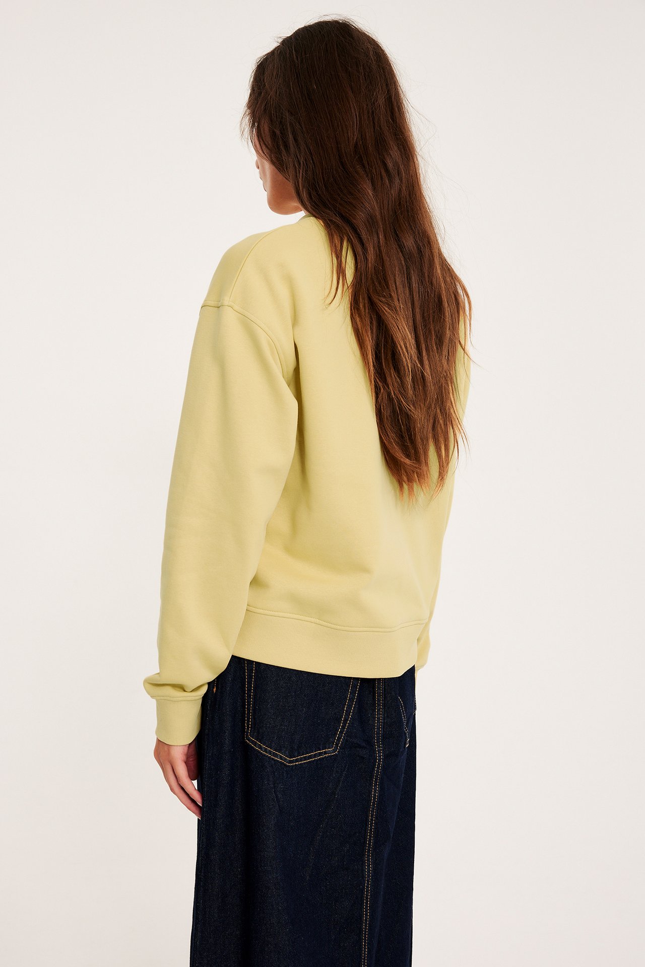 Sweatshirt - Ljusgul - 5