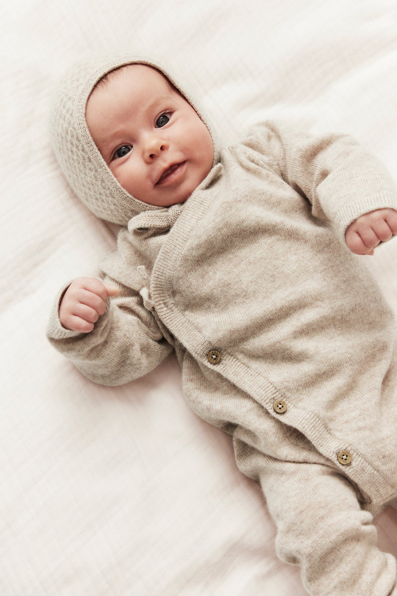 Jumpsuit i ull och kashmirmix