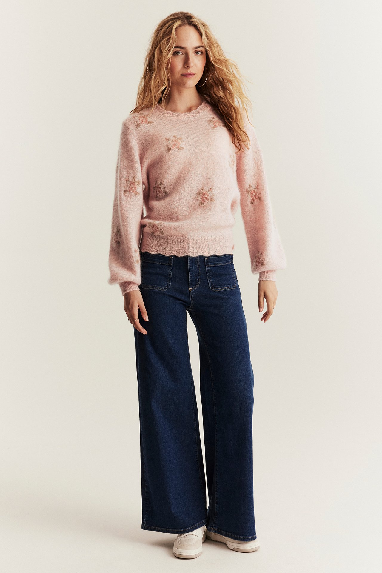 Ullmixtröja Newbie Woman - Rosa - 180cm / Storlek: S - 6