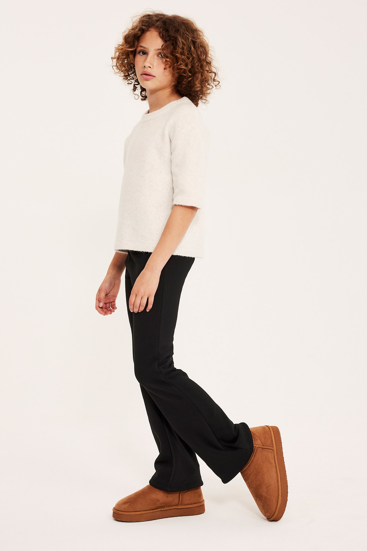 Varmende leggings - Svart - 4
