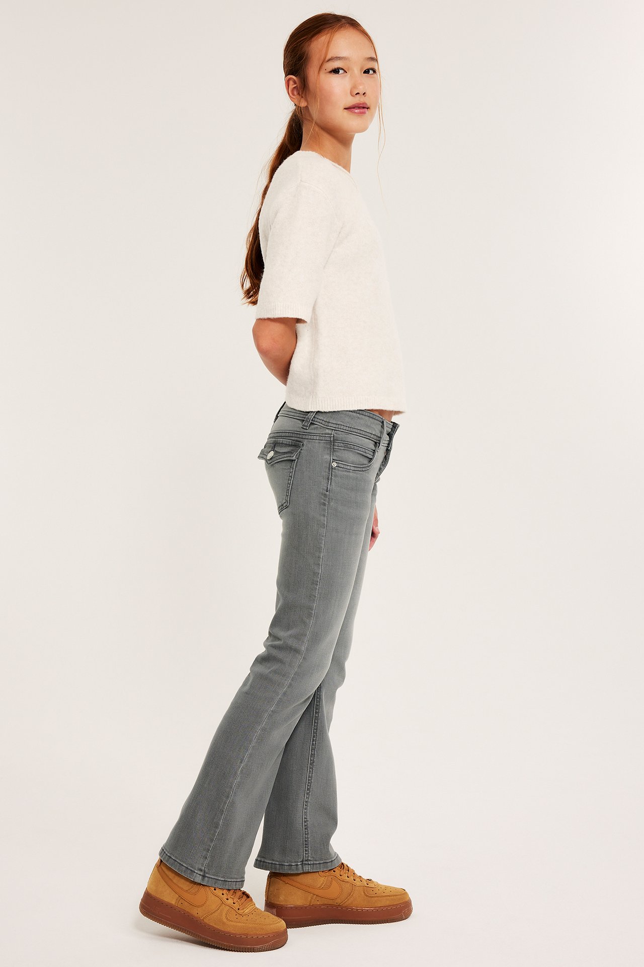 Bootcut jeans low waist