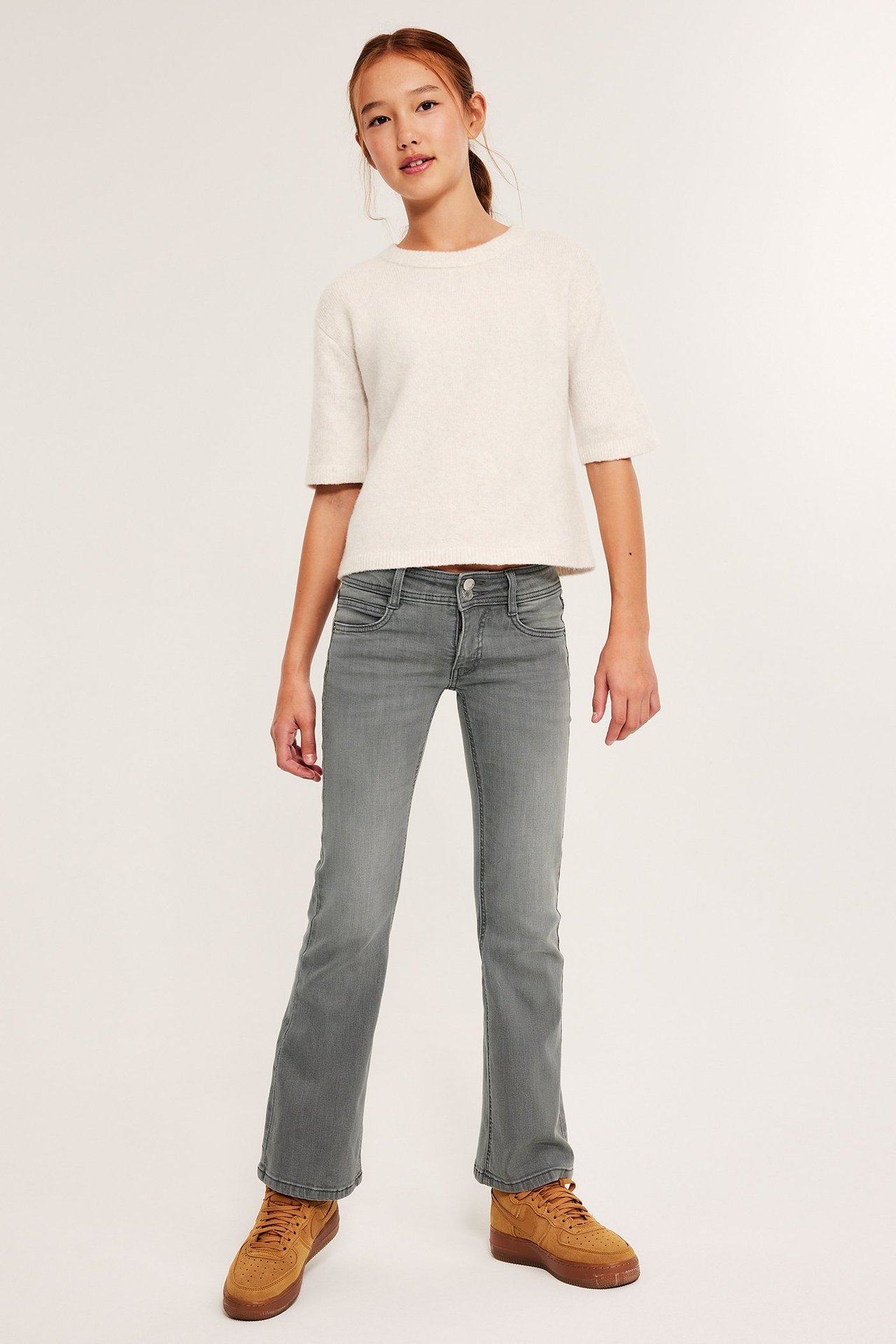 Bootcut jeans low waist