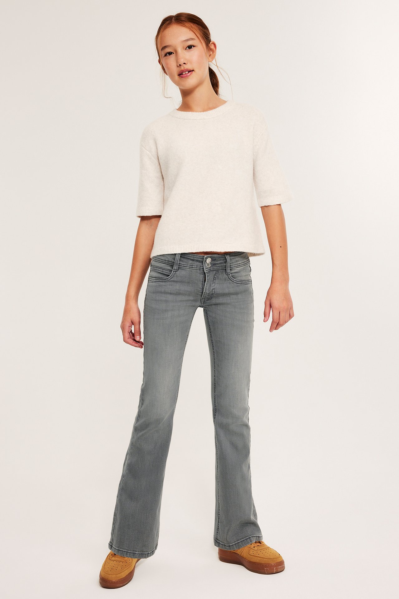 Bootcut jeans low waist