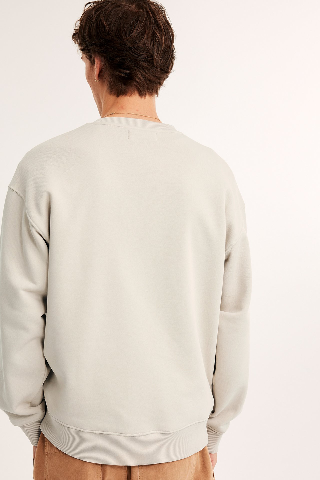 Oversized sweatshirt - Lys beige - 6