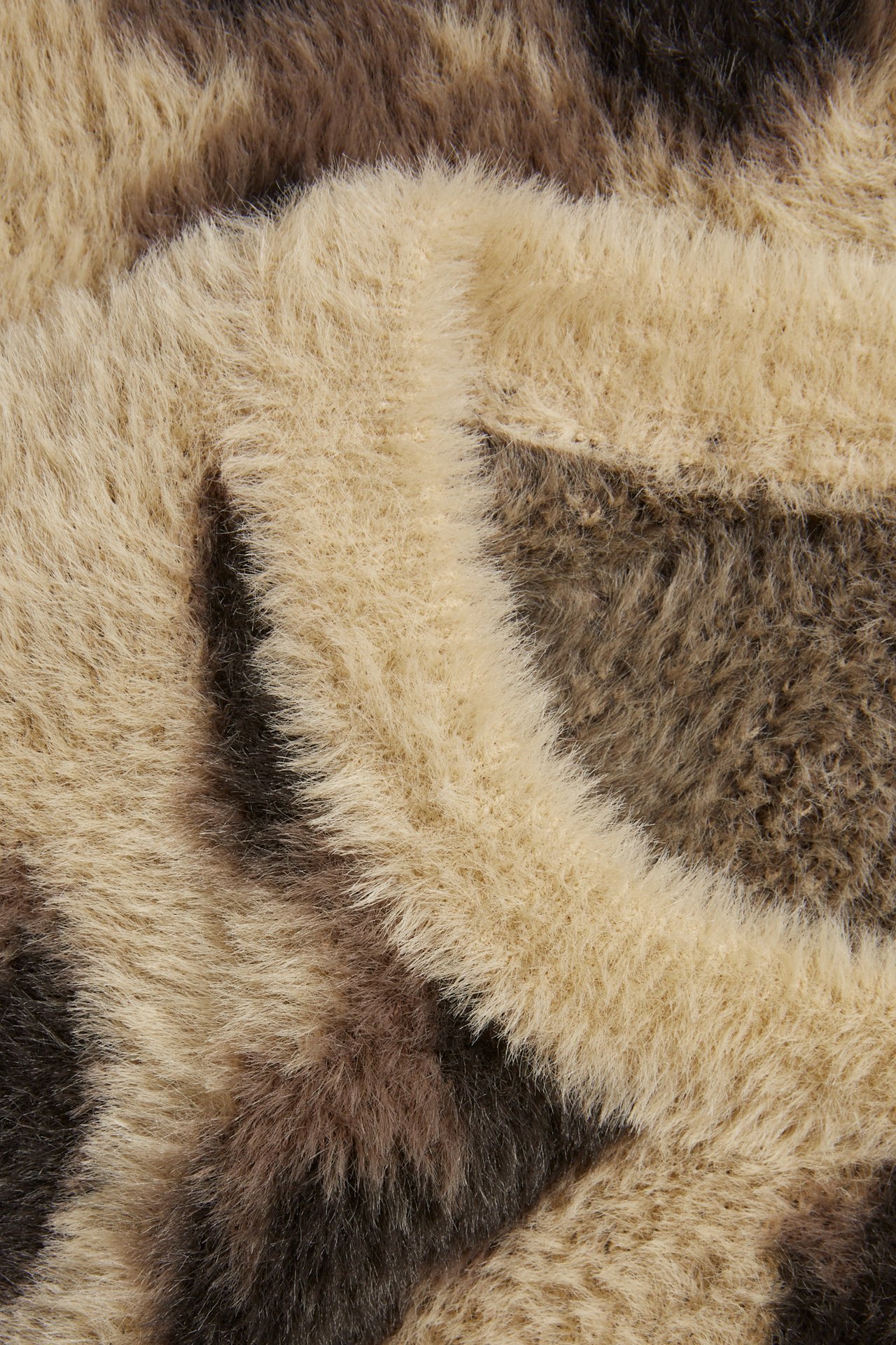 Neulottu t-paita - Beige - 5