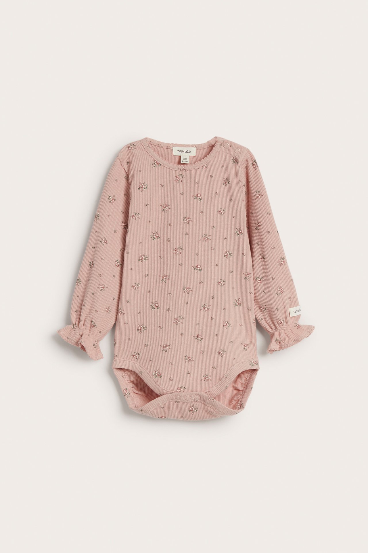 Kukkakuvioinen body - Pinkki - 2