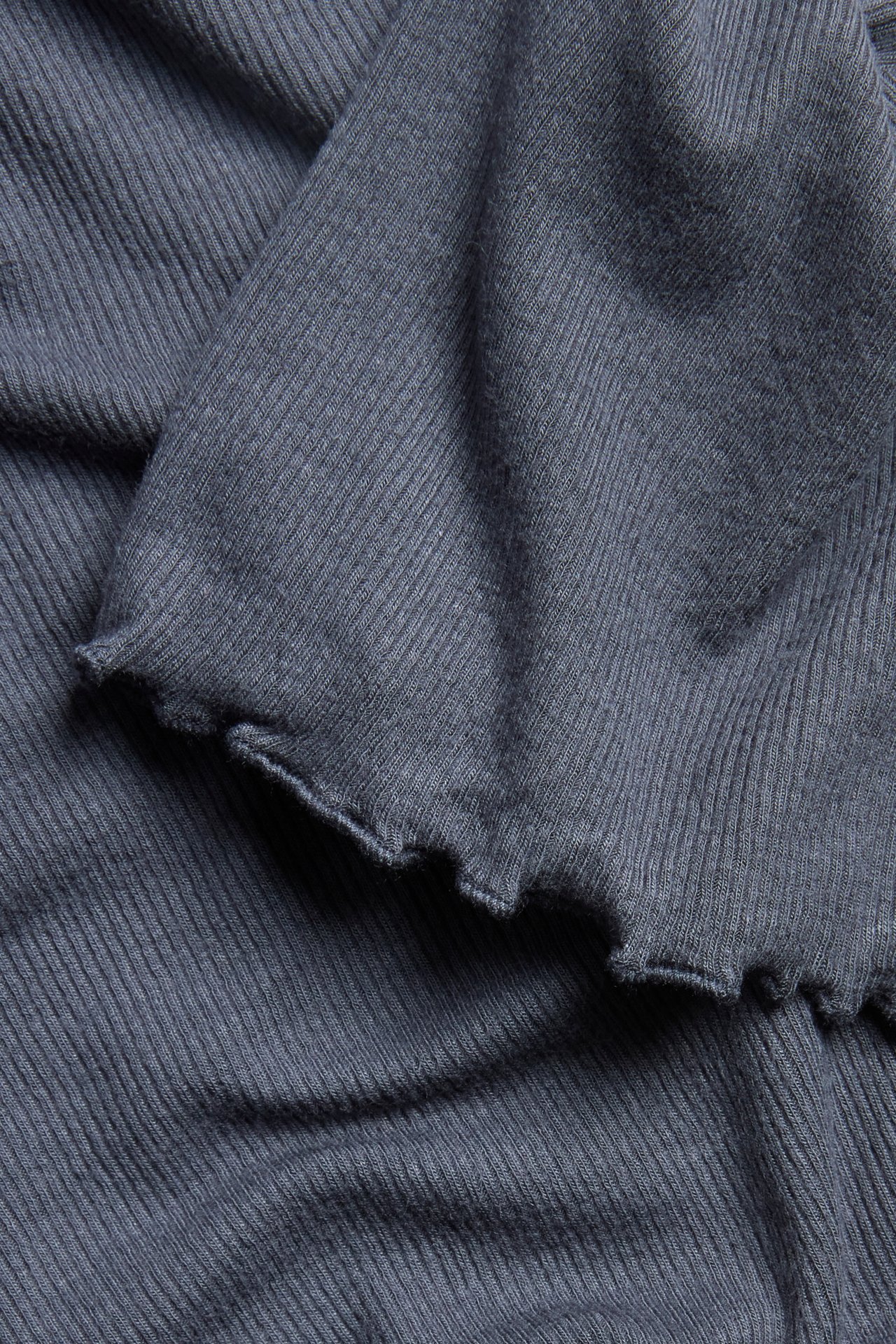 Ribbat nattlinne - Mörkblå - 4