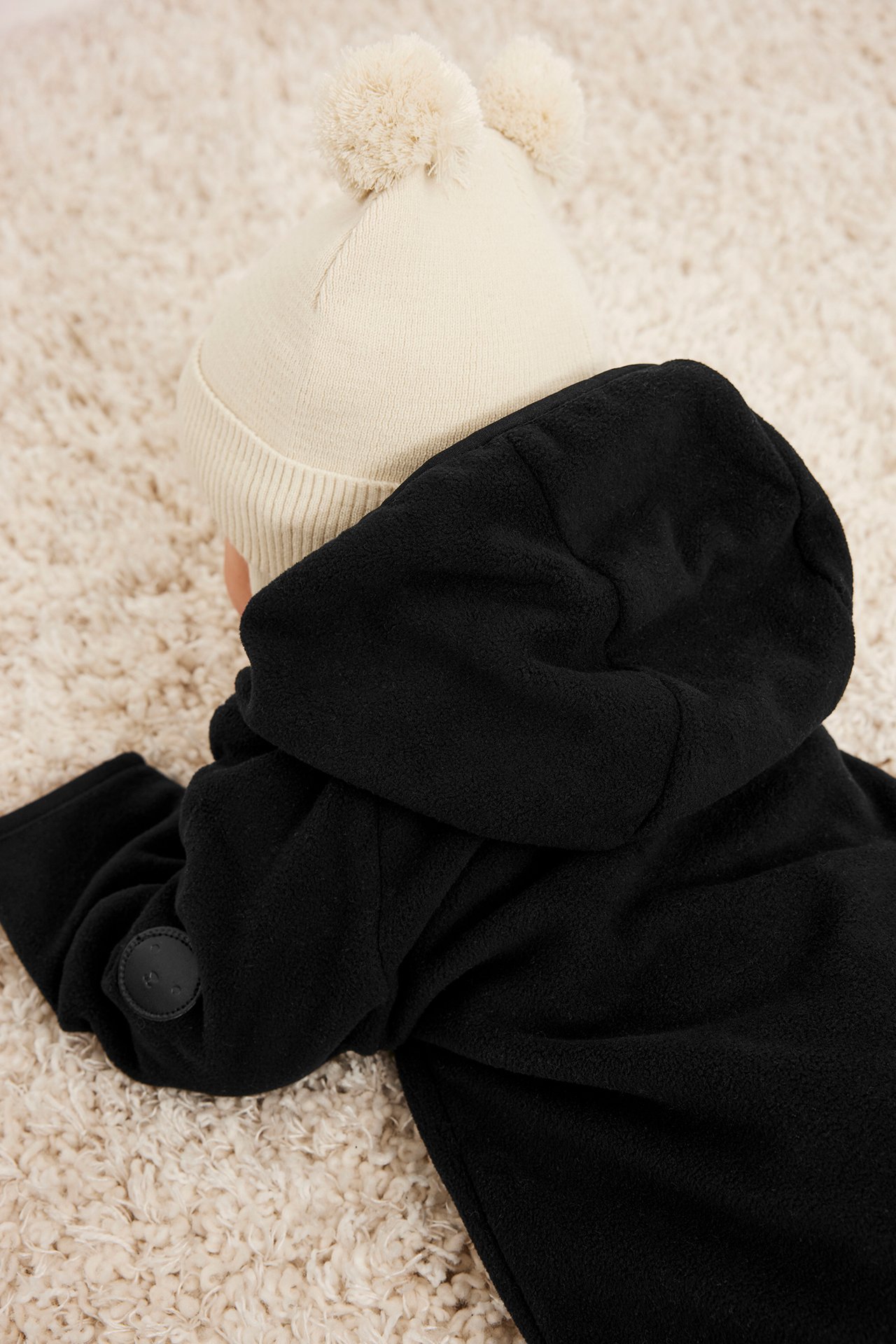 Overall i fleece - Svart - 6
