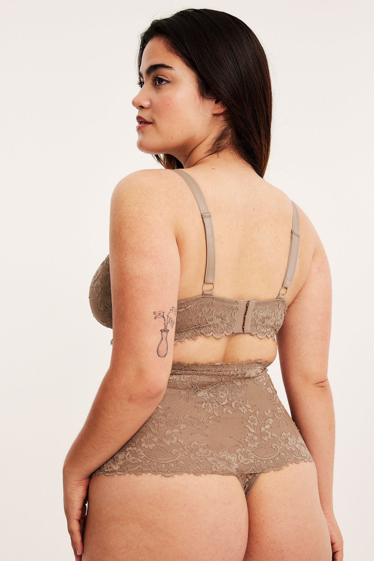 Pitsistringit - Beige - 6