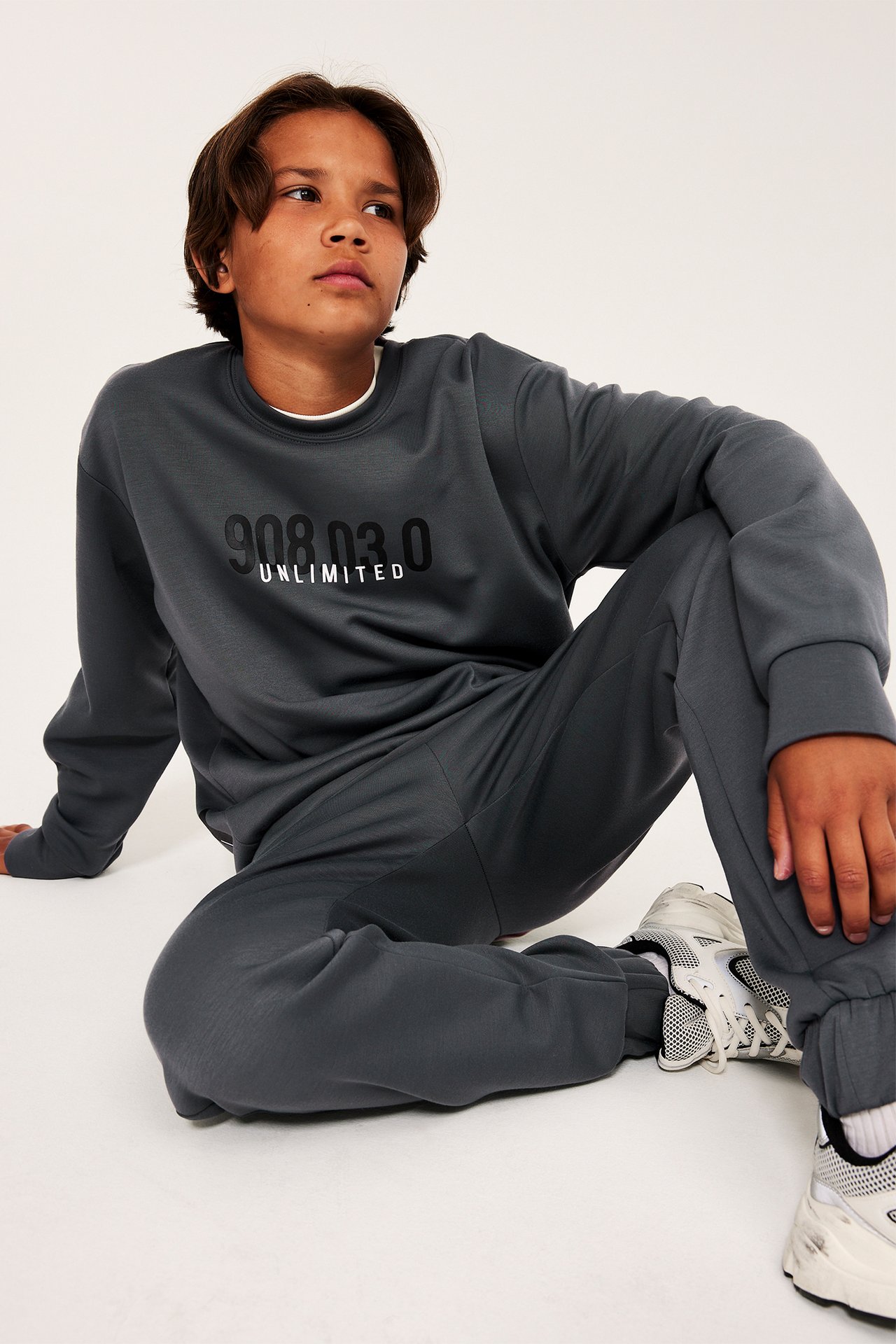 Sweatshirt med trykk