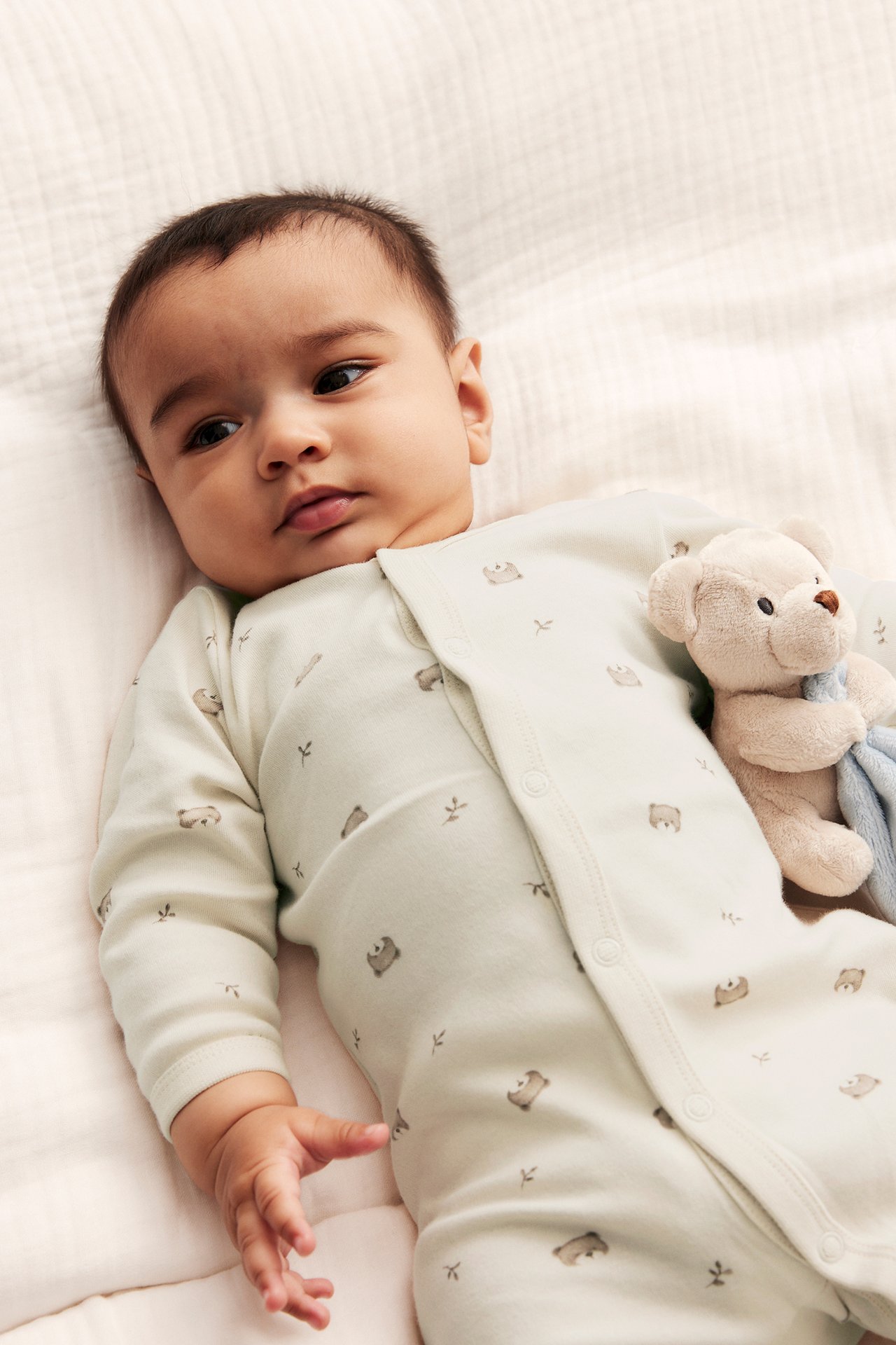 Pyjamas med bamsemønster
