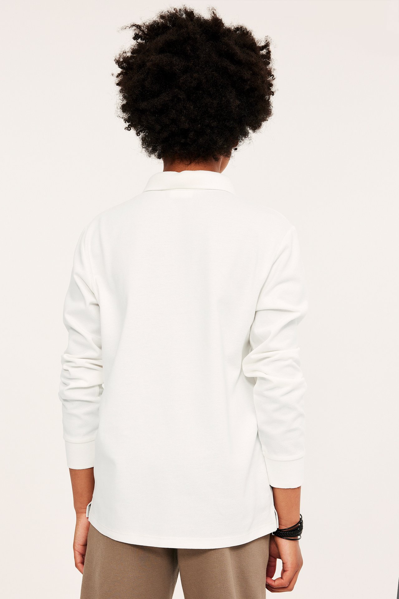 Pikétröja - Offwhite - 5
