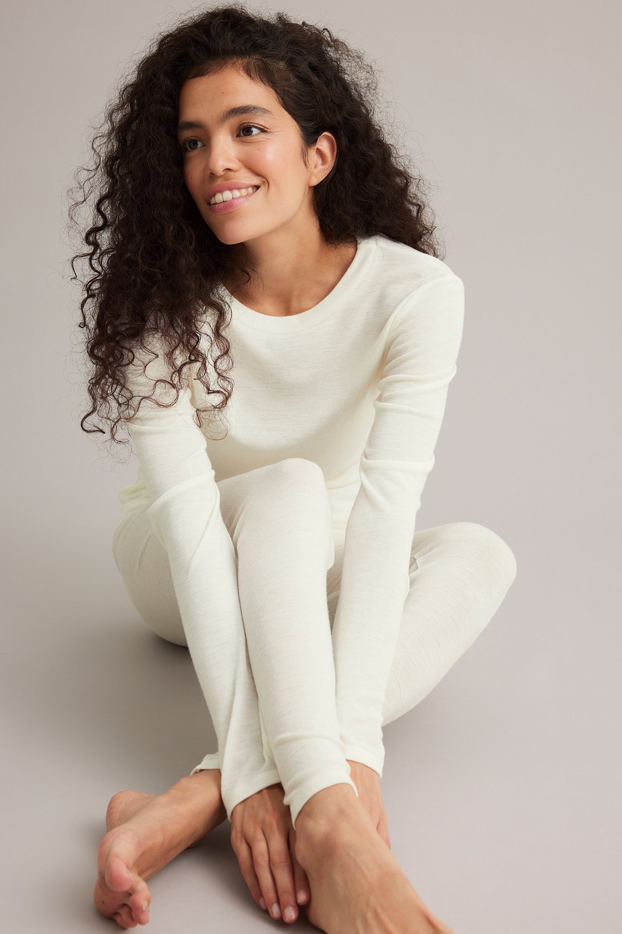 Leggings i merinoull