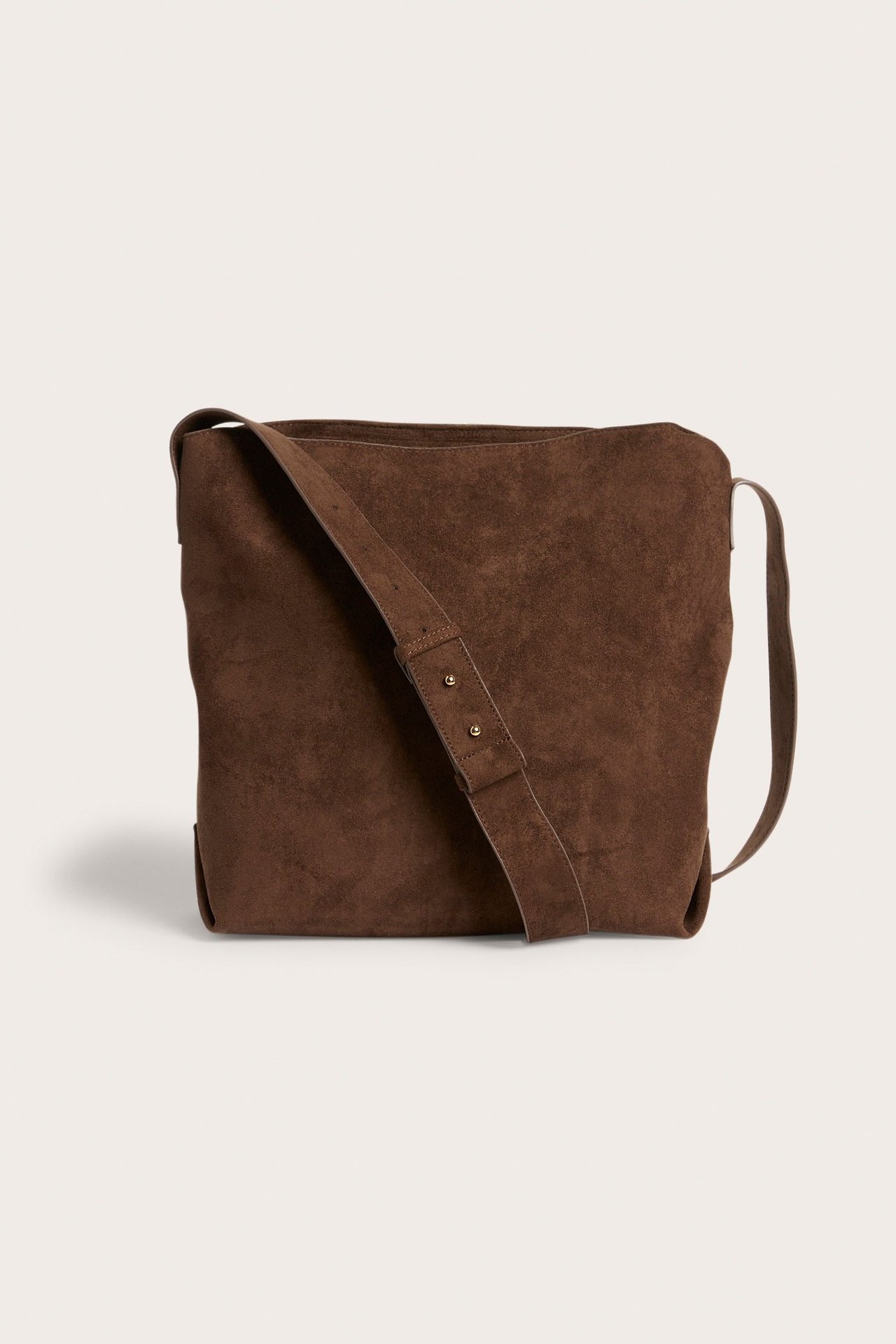 Torba tote z imitacji zamszu