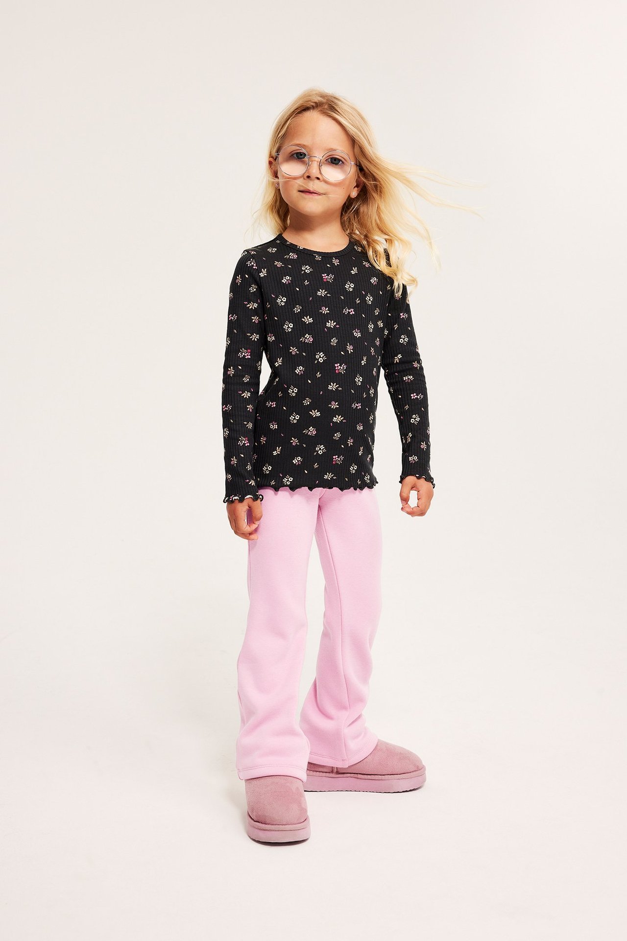 Varm flare-leggings