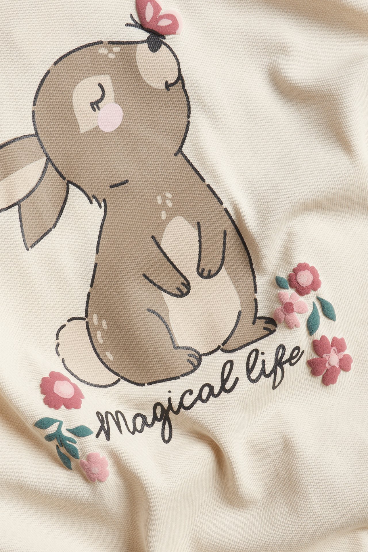 Sweatshirt med volang