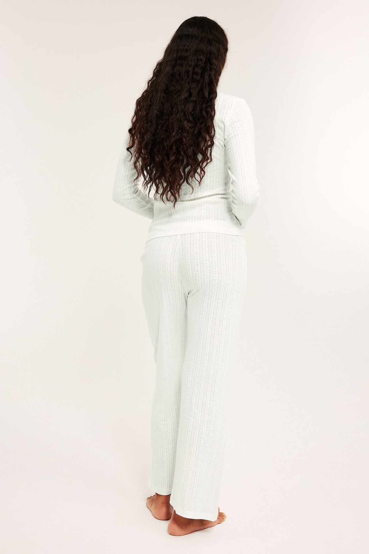 Pyjamasbukse - Hvit - 5