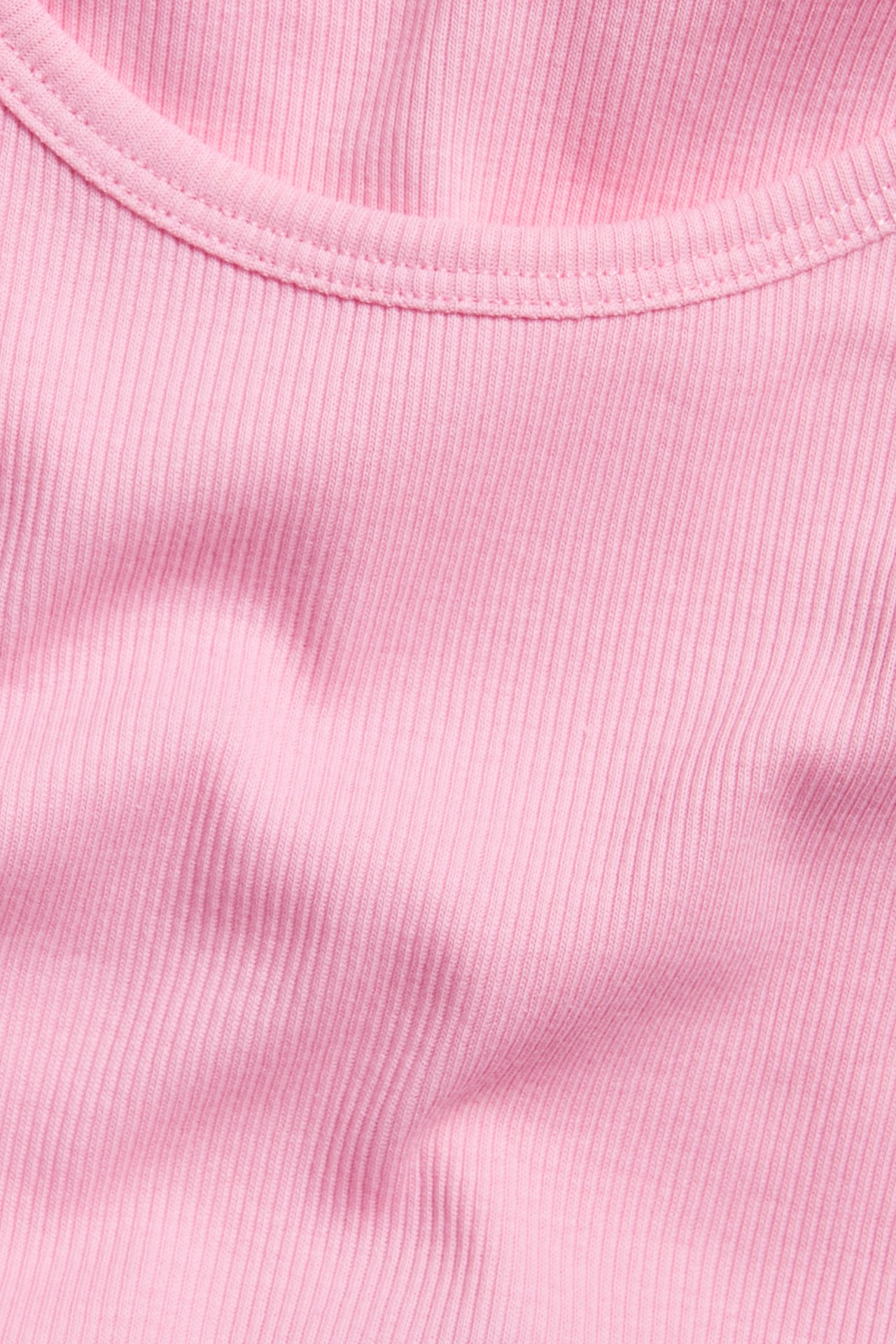 Ribbad t-shirt - Rosa - 5