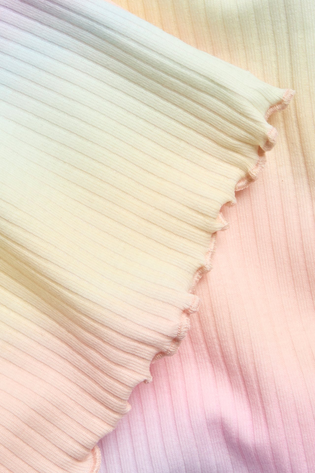 Regnbågsmönstrade flare leggings
