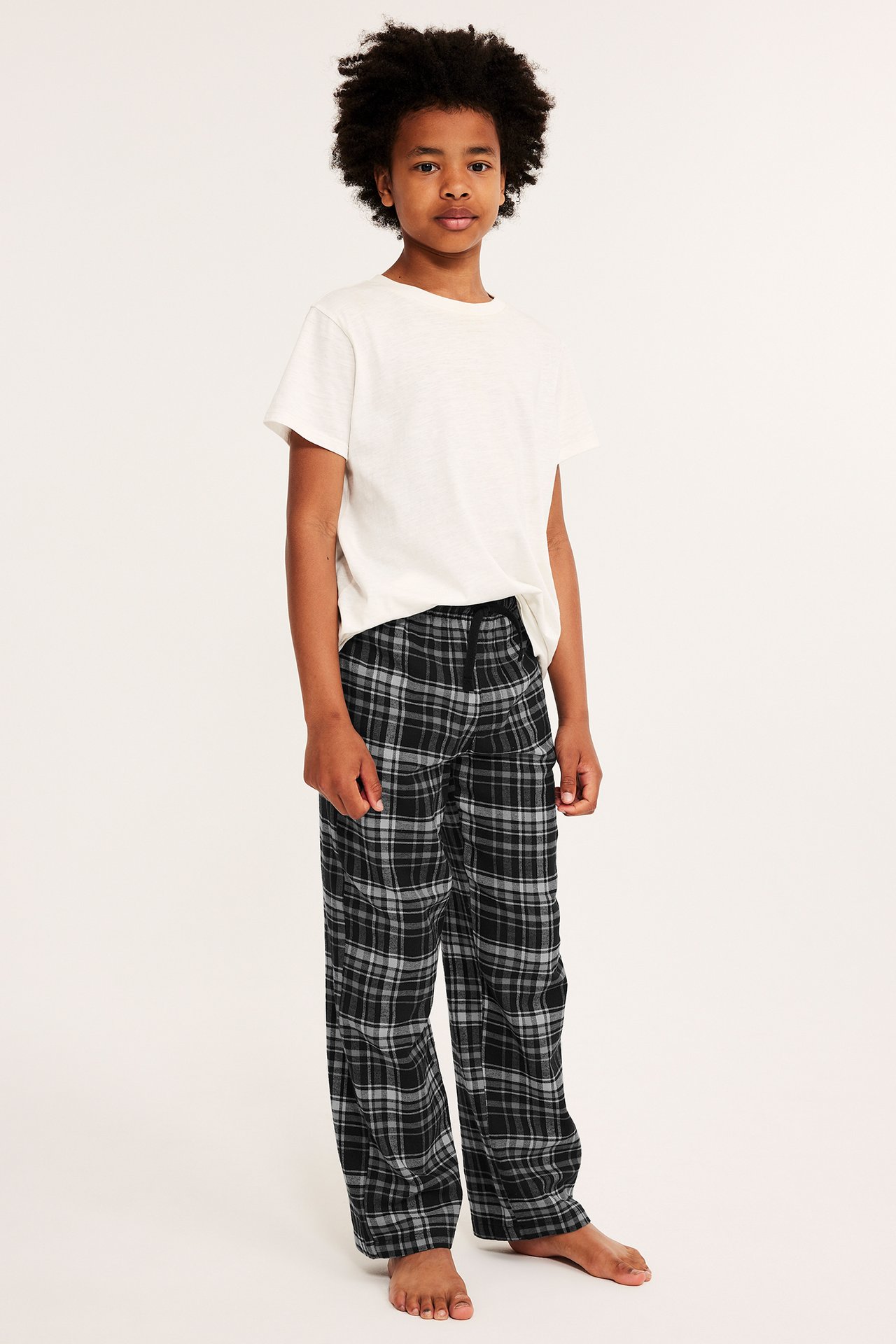 Pyjamasbyxor i flanell
