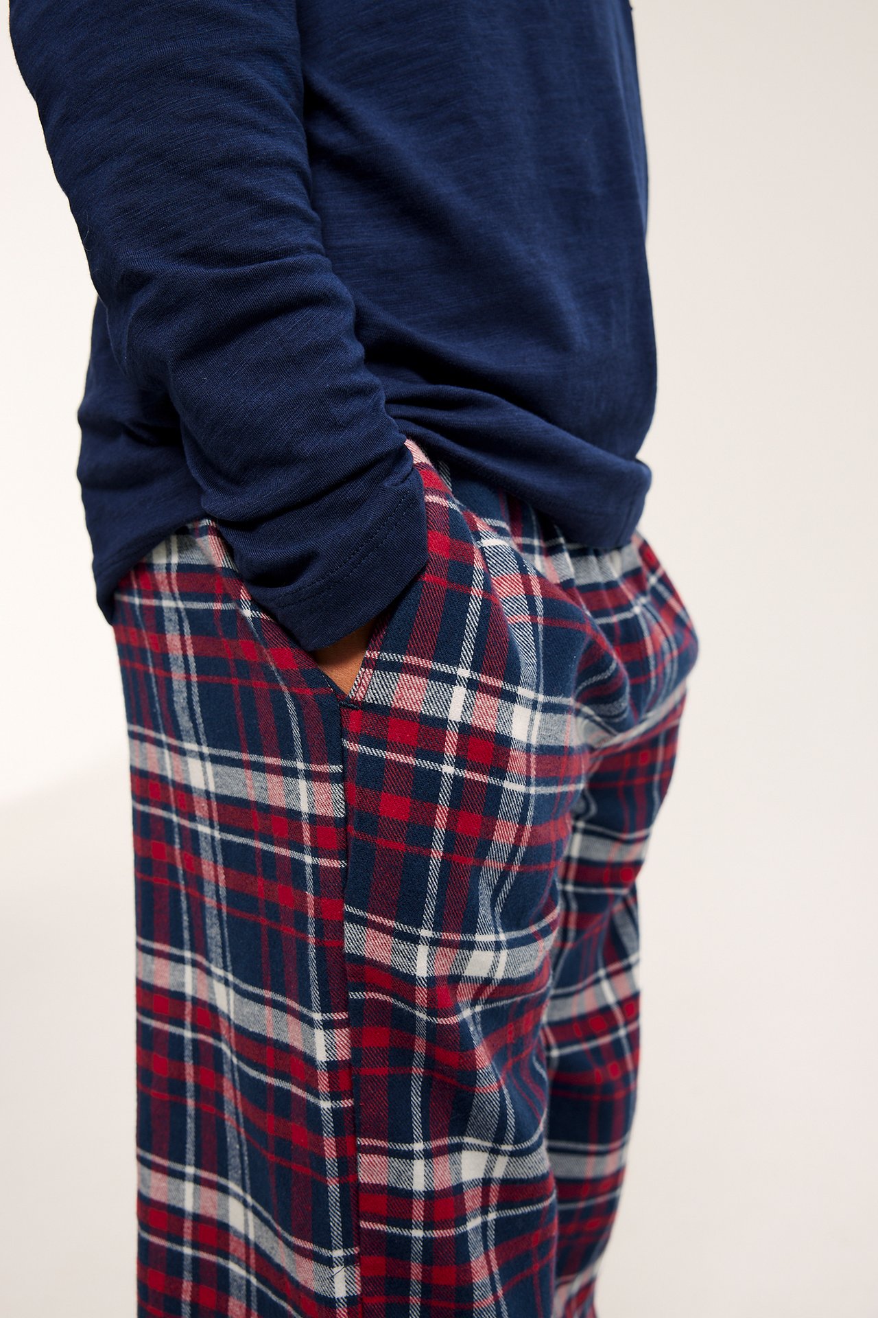 Pyjamasbukse i flanell