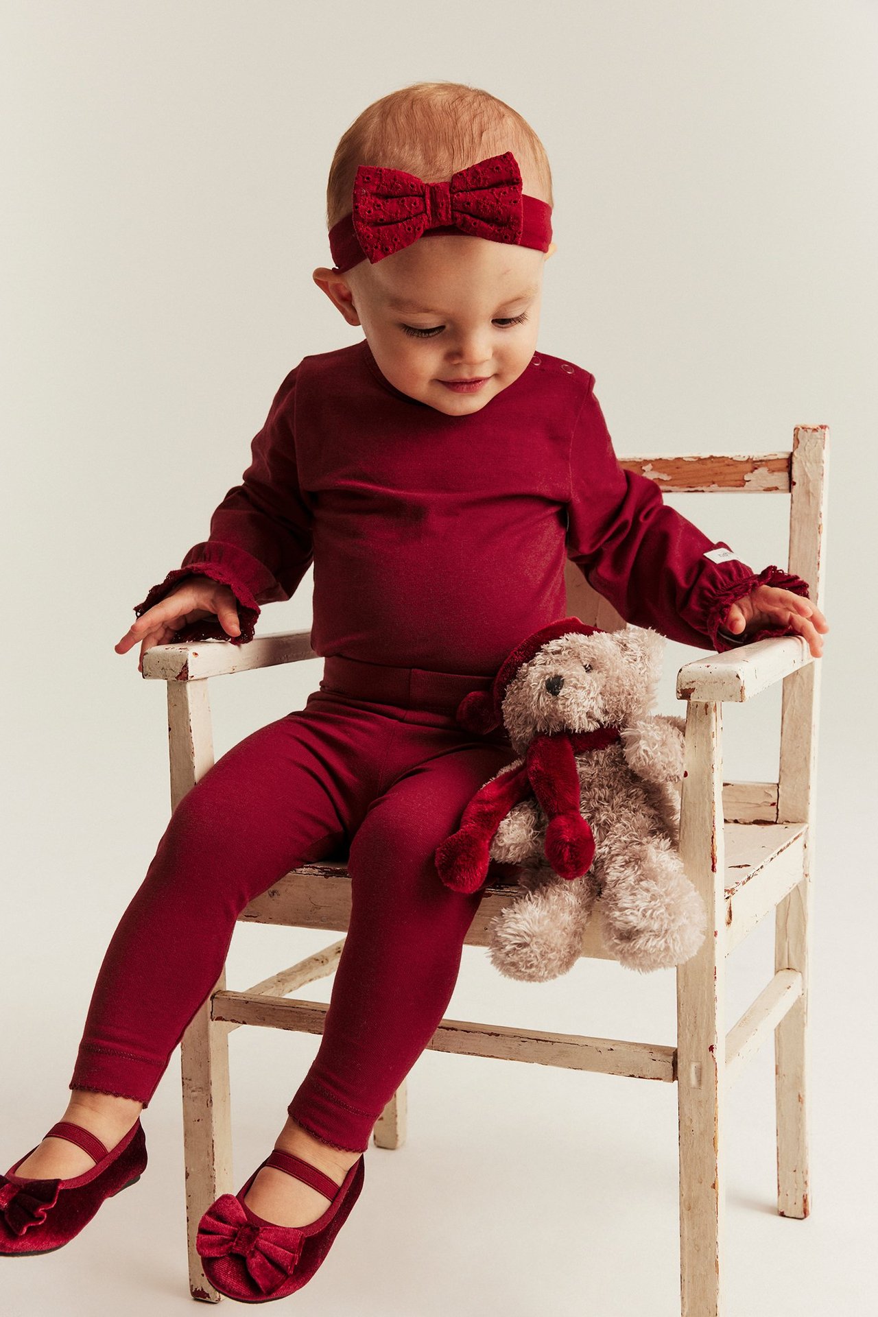 Långärmad babybody